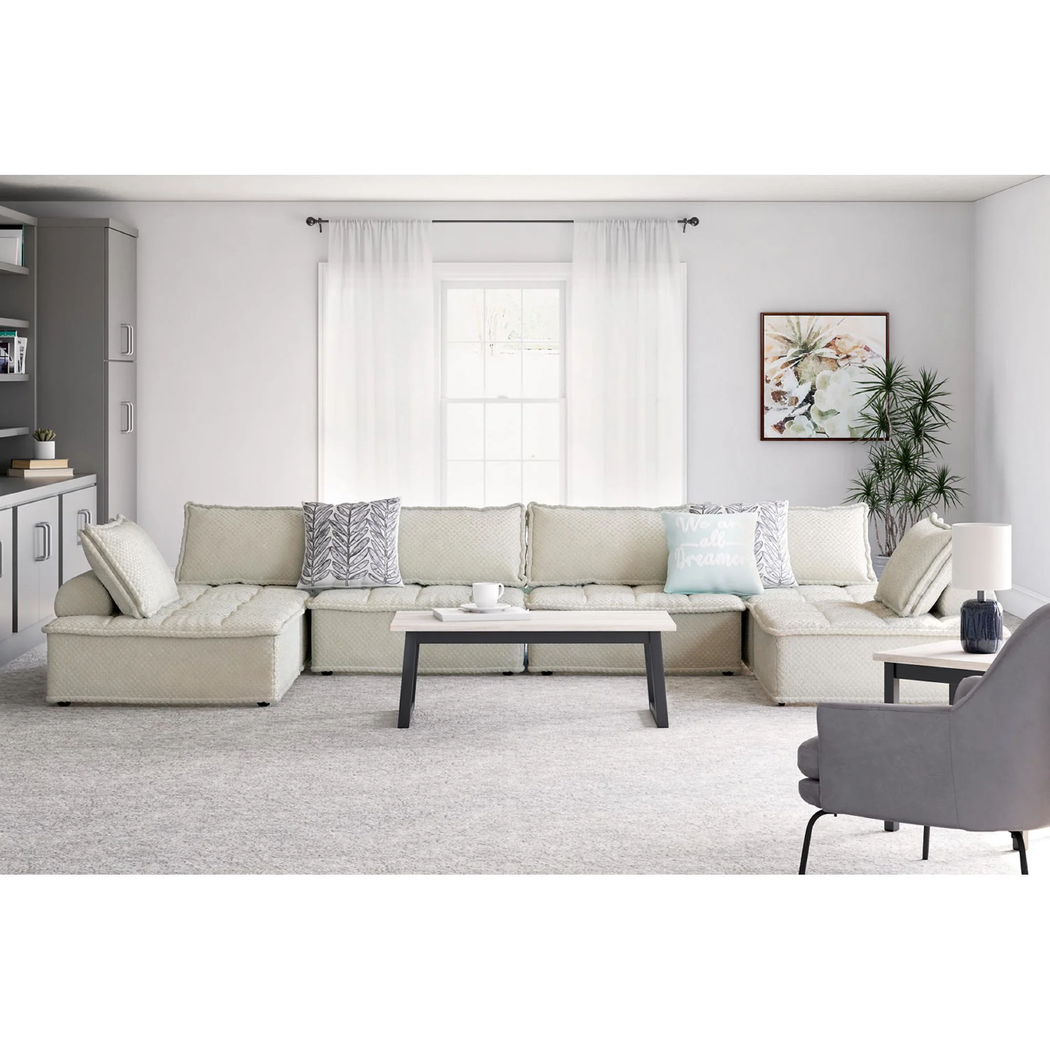 Bales 6 Piece Modular Sectional - Image 42