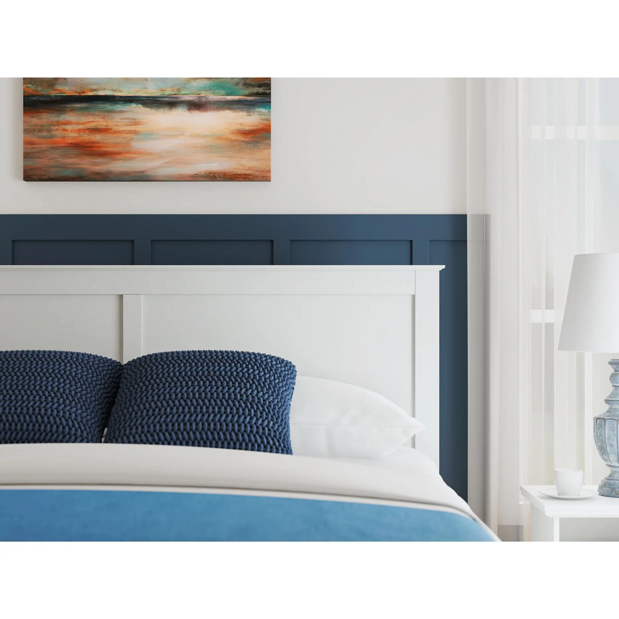 Bostwick Shoals Panel Bed - White - Image 16