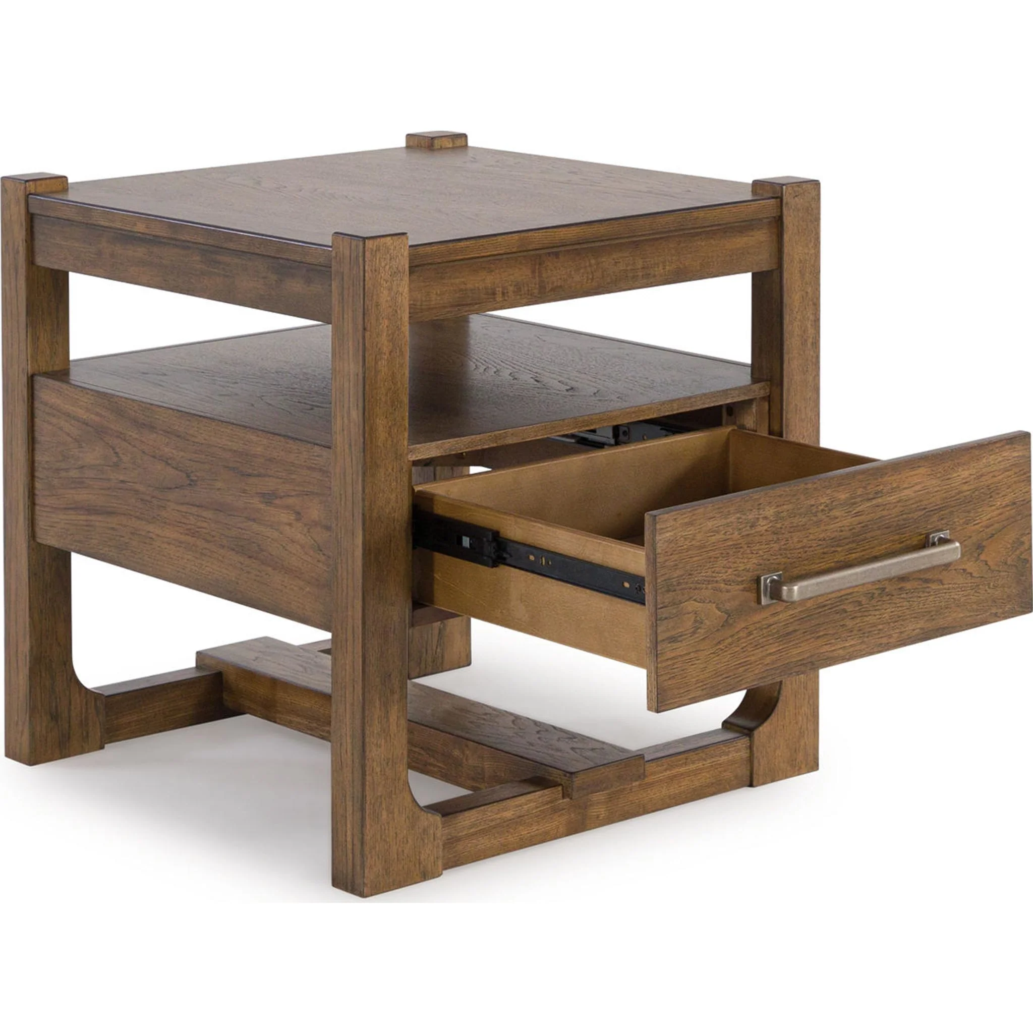 Cabalynn End Table - Light Brown - Image 3