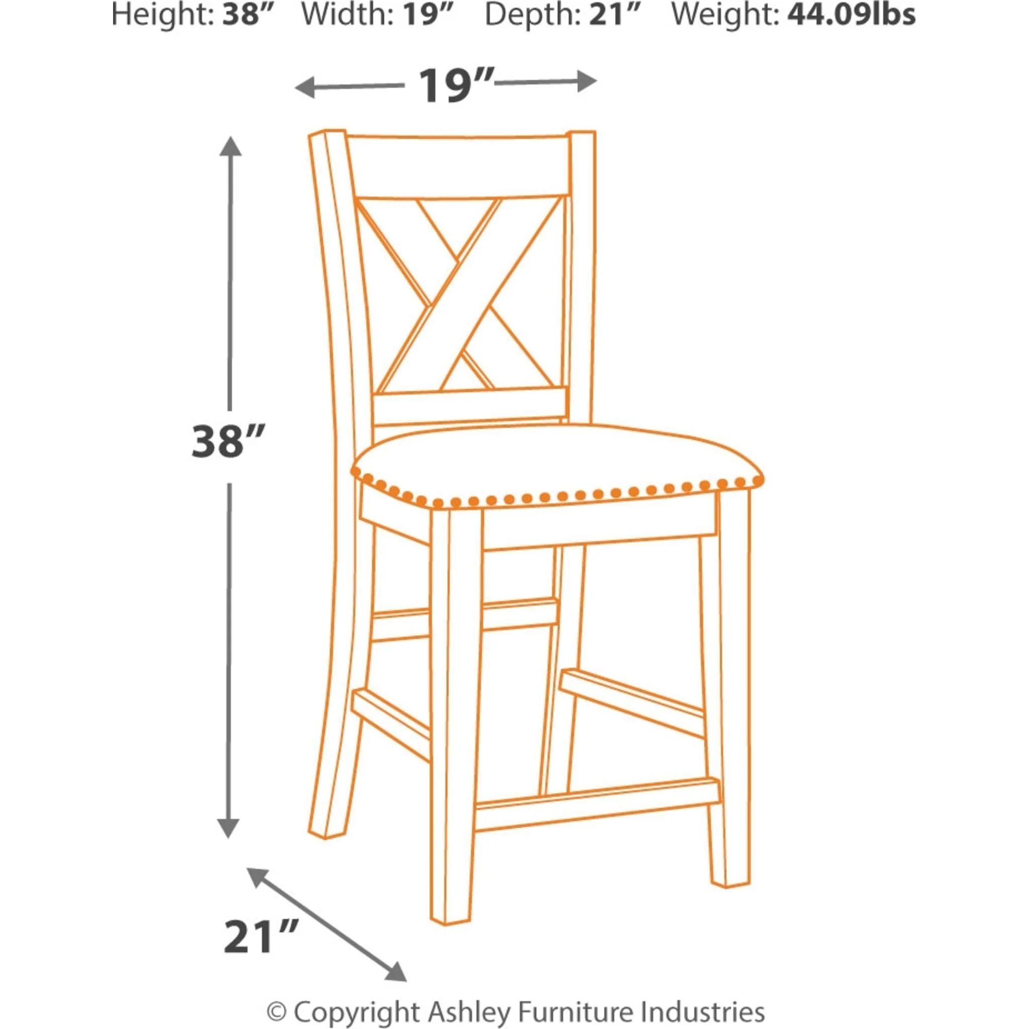 Caitbrook Counter Dining Set - Image 32