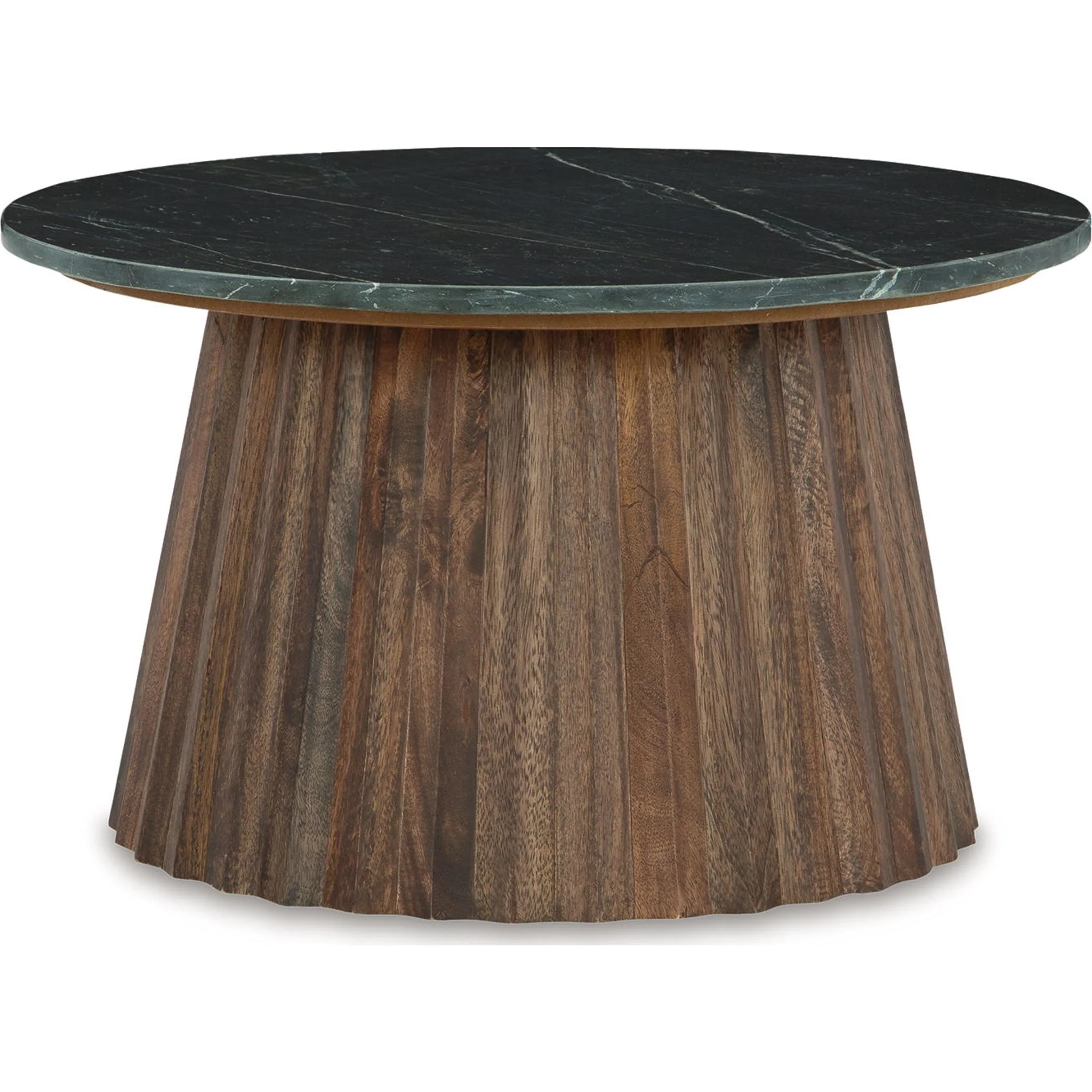 Ceilby Accent Table - Black/Brown