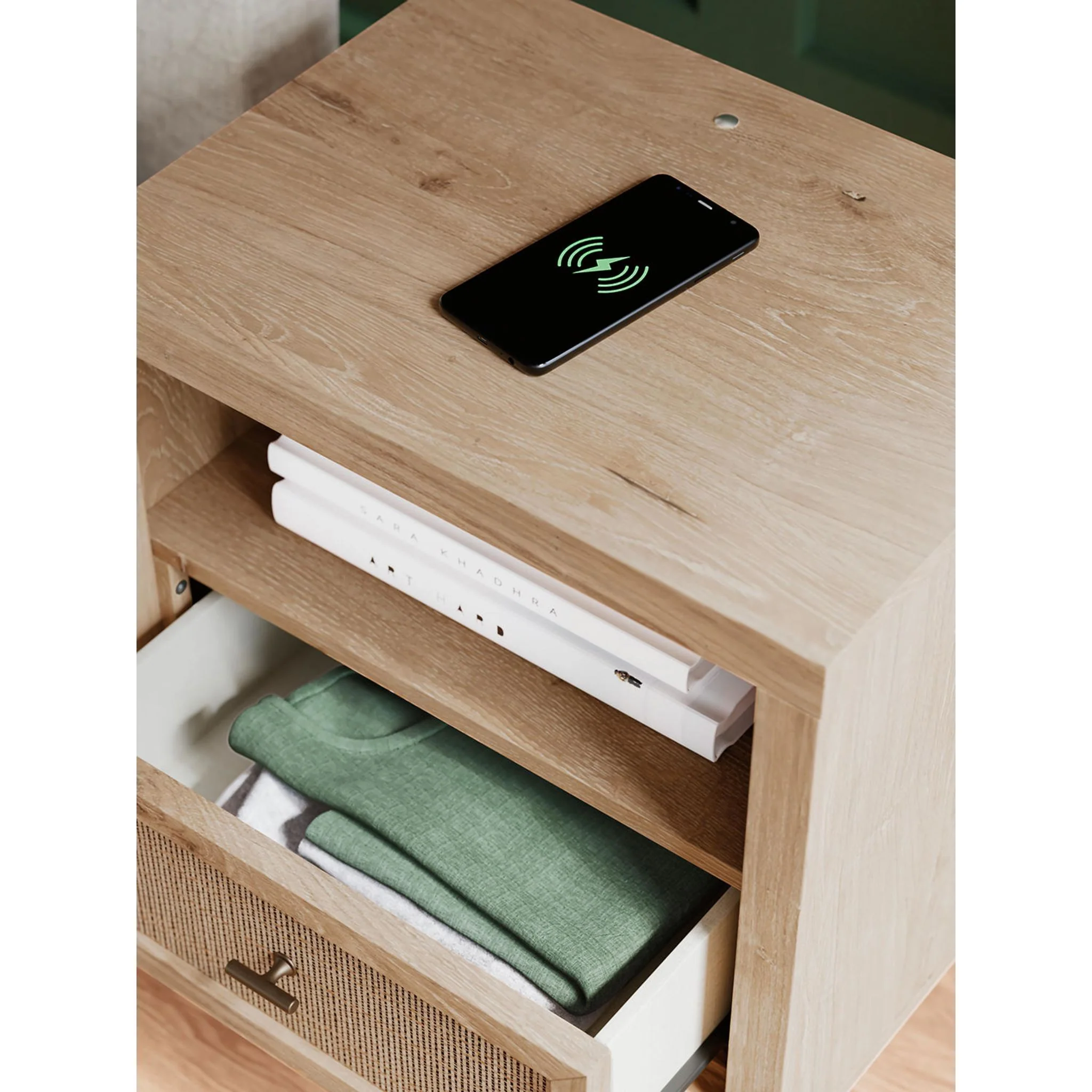 Cielden Nightstand - Two-tone - Image 41