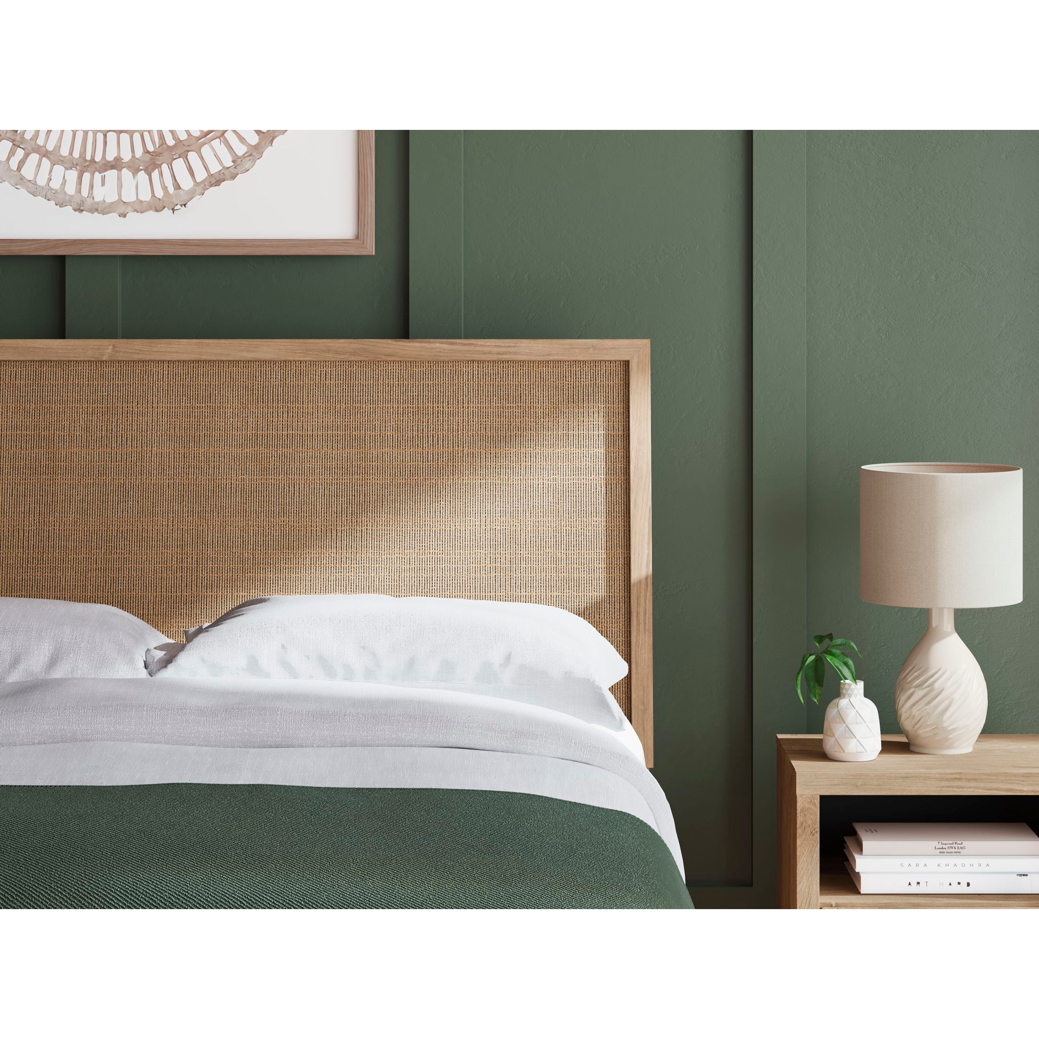 Cielden Panel Headboard - Two-tone - Image 2