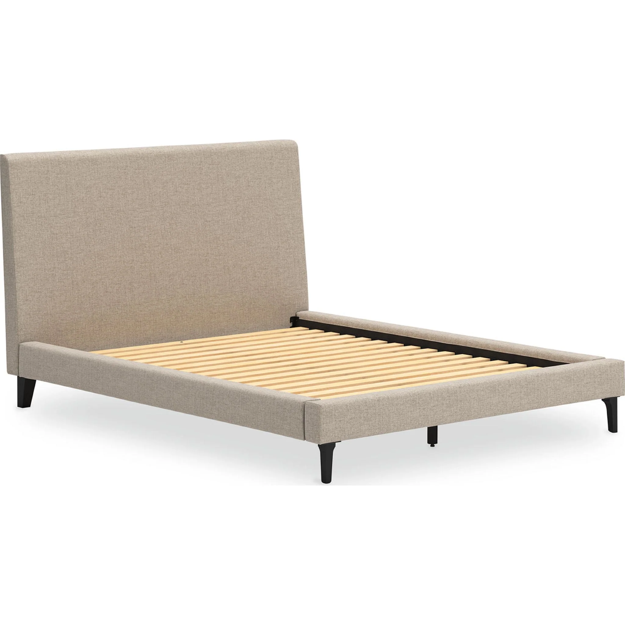 Cielden Upholstered Bed - Soft Gray - Image 14