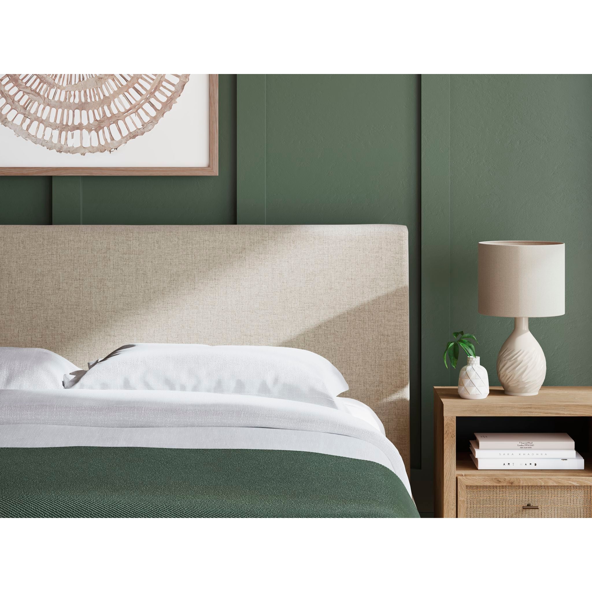 Cielden Upholstered Bed - Soft Gray - Image 29