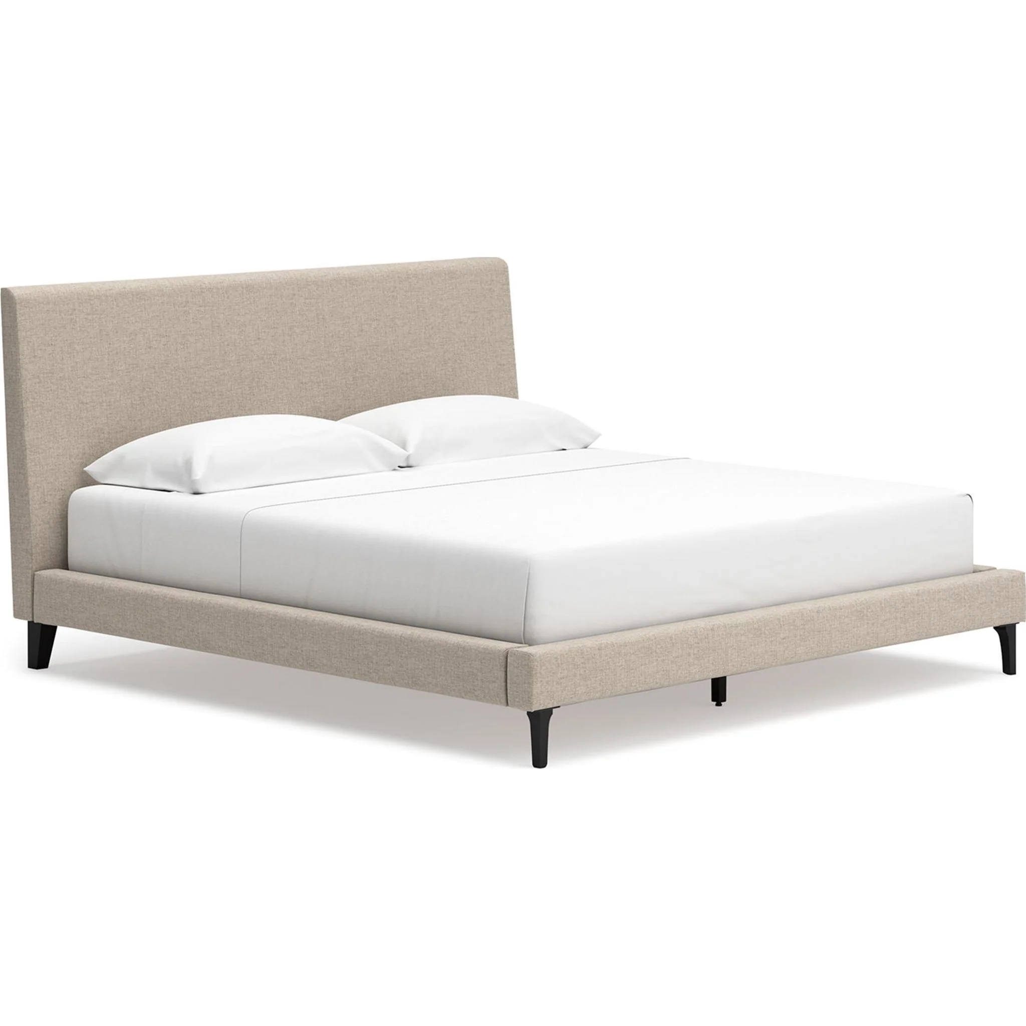Cielden Upholstered Bed - Soft Gray - Image 50