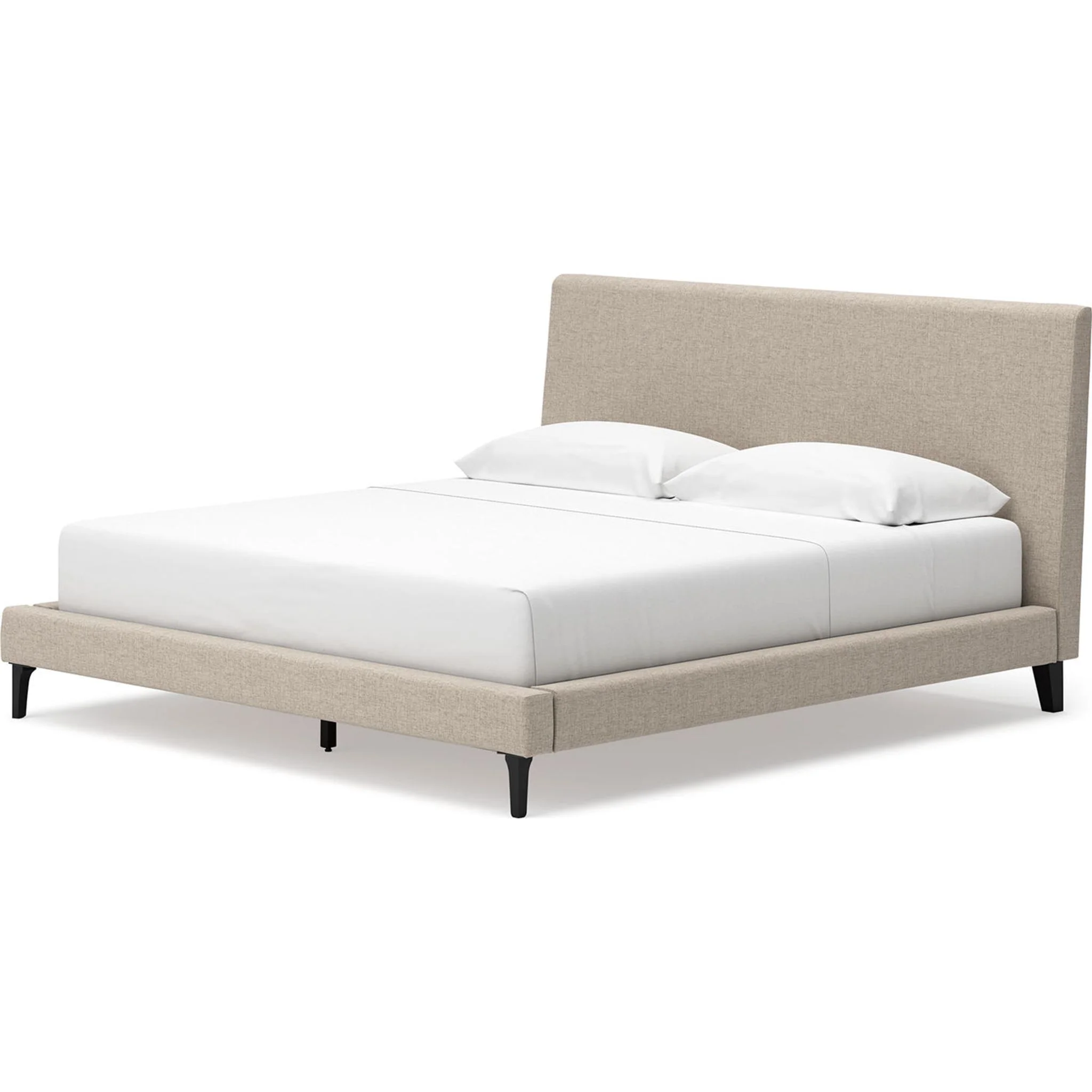 Cielden Upholstered Bed - Soft Gray - Image 61