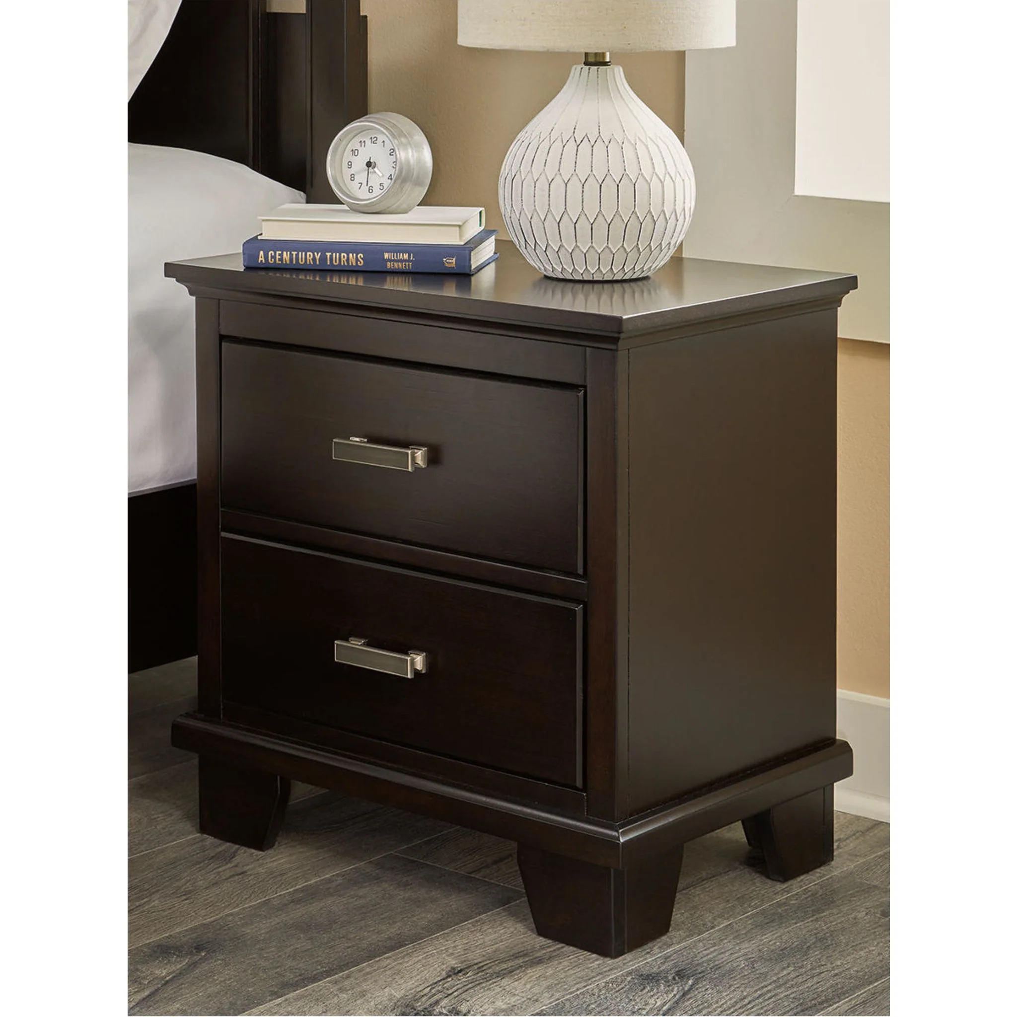 Covetown Nightstand - Dark Brown - Image 14