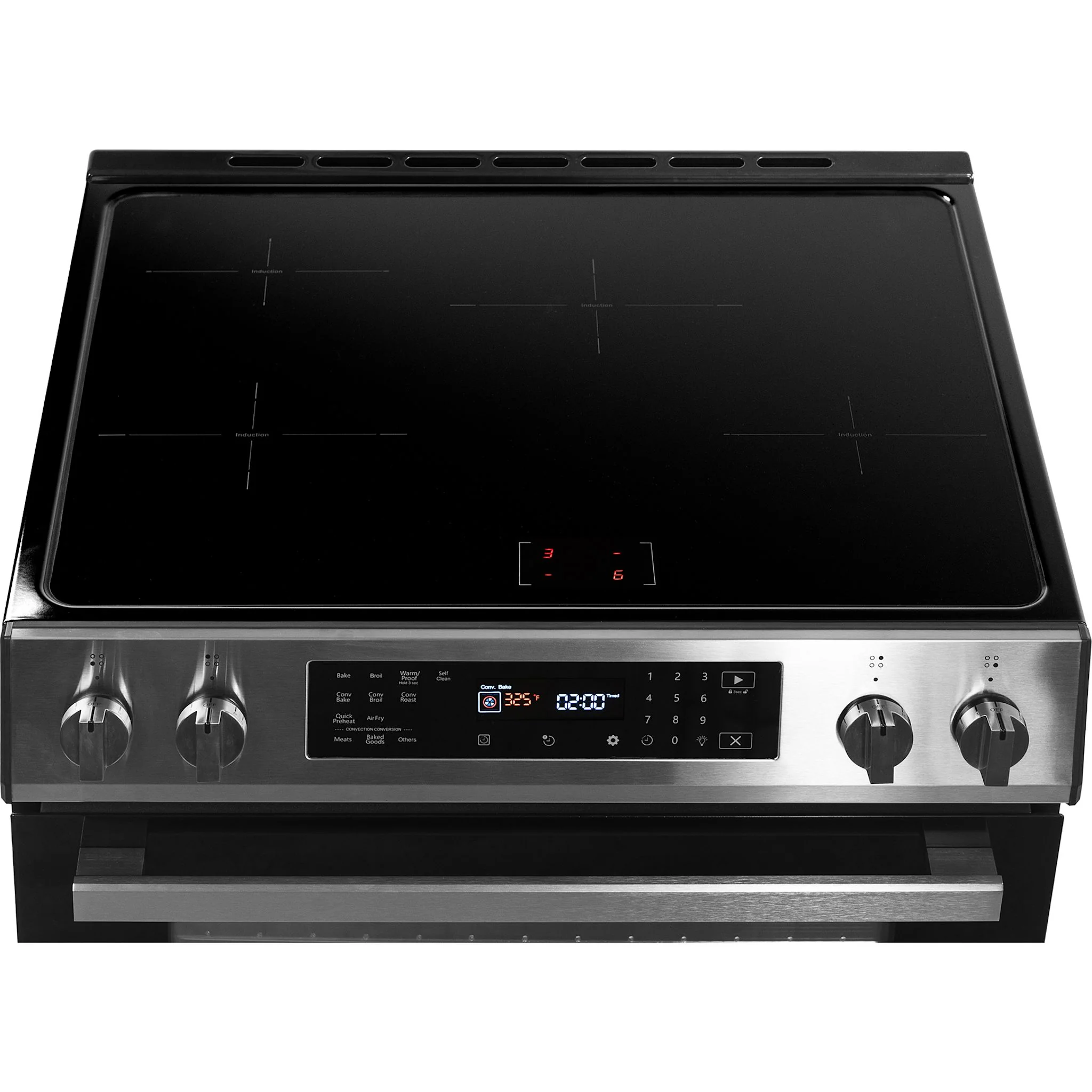Danby 30” Slide in Induction Range with LED Touch Control in -Stainless Steel (DIRC300BSSC) - Image 3