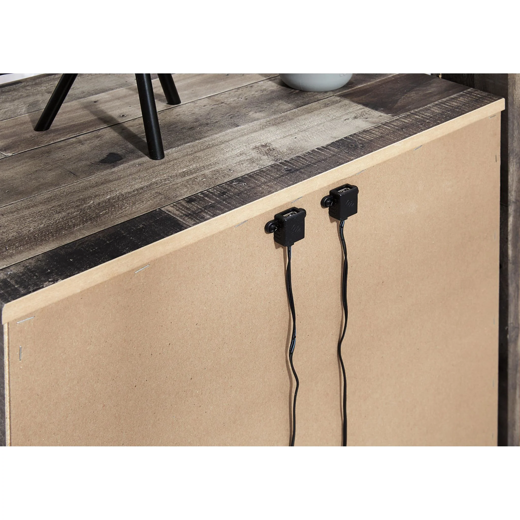 Derekson Nightstand - Multi Gray - Image 15