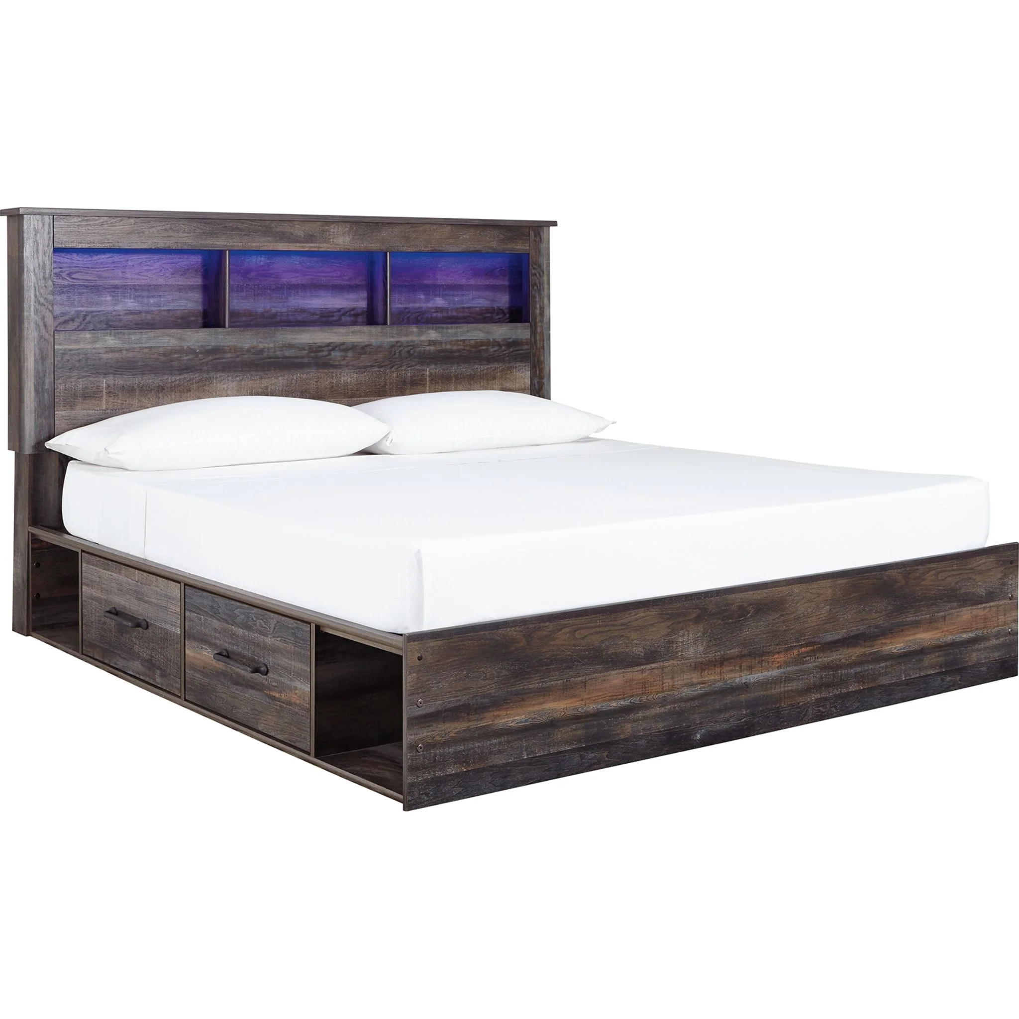 Drystan Bookcase Bed with 2 Drawer Storage - Multi - Image 19