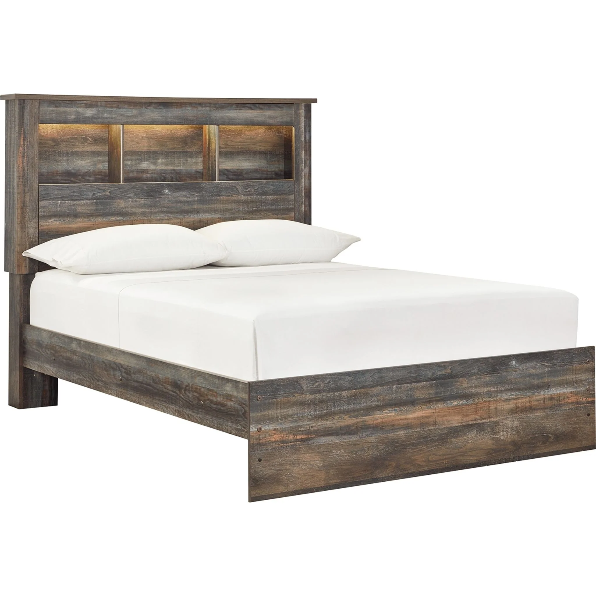 Drystan Full Bookcase Bed - Multi