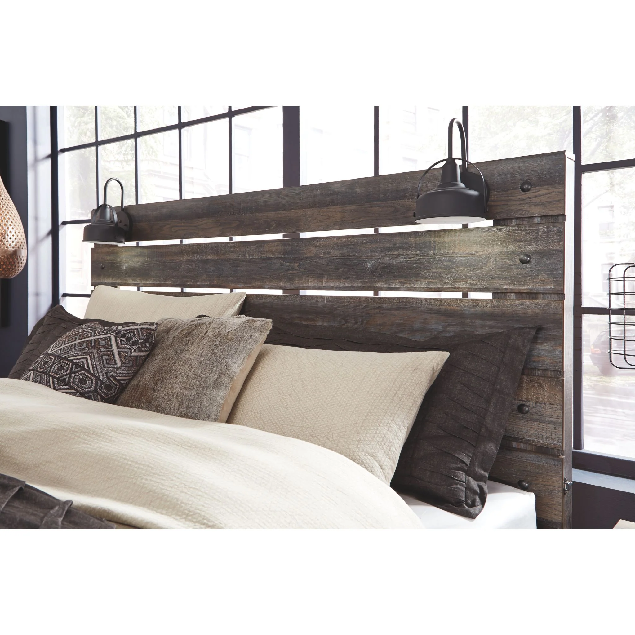 Drystan Panel Headboard - Multi - Image 3