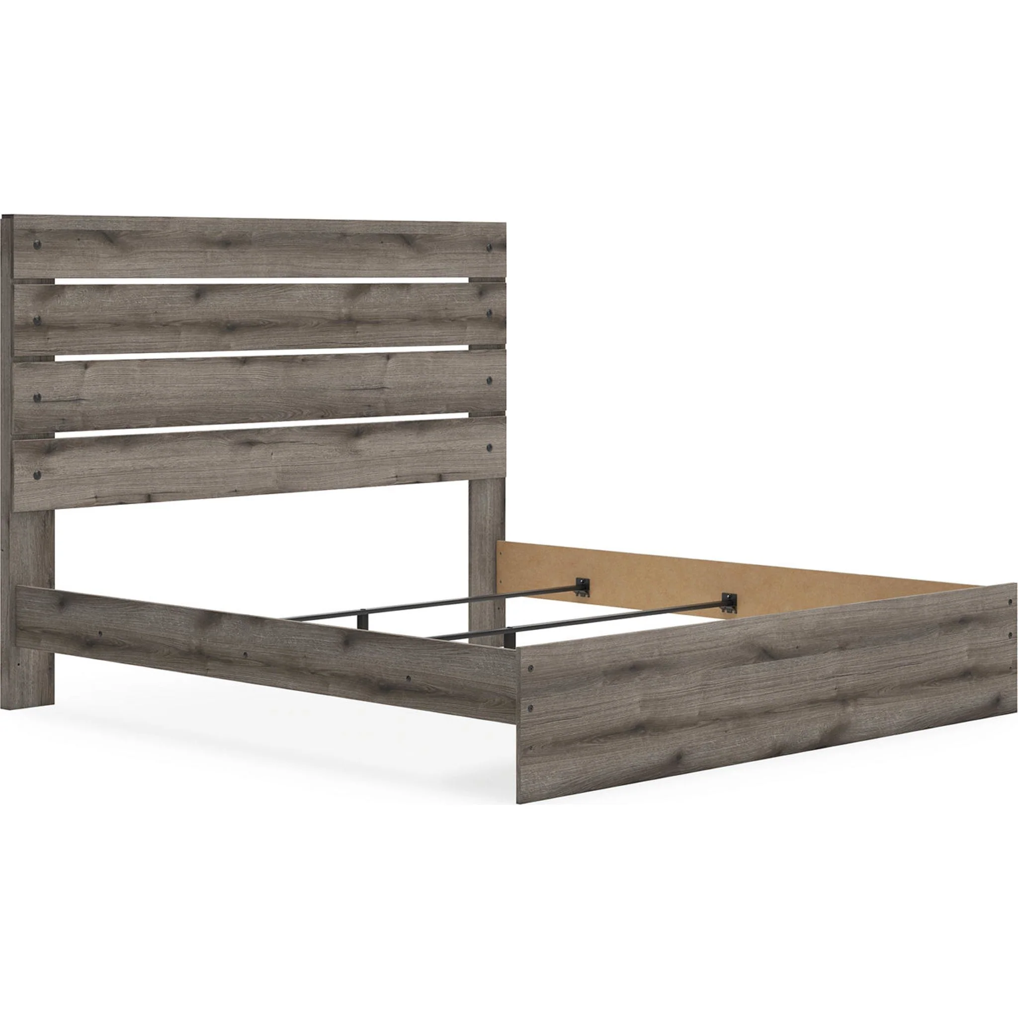 Graystorm King Panel Bed - Brown Gray - Image 6