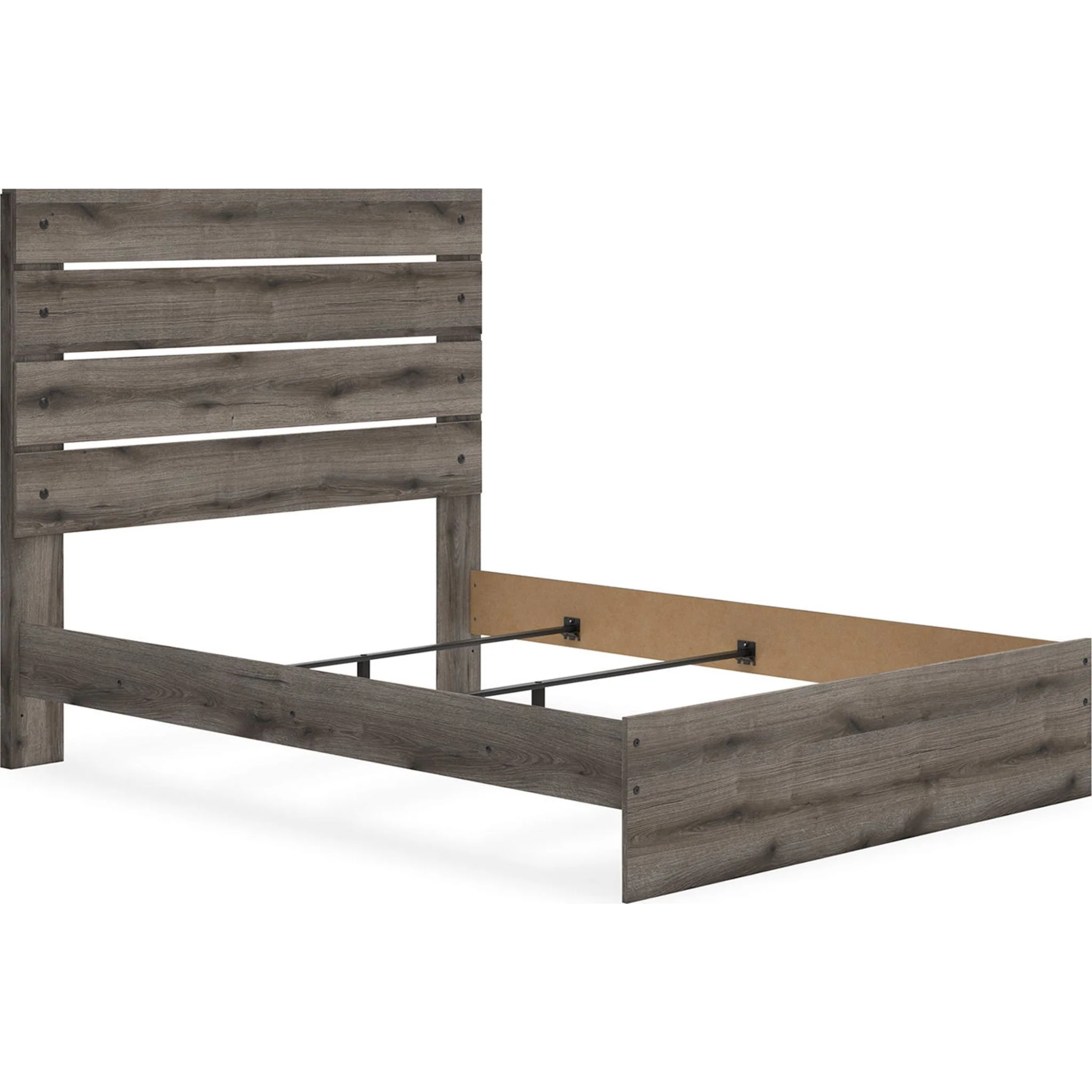 Graystorm Queen Panel Bed - Brown Gray - Image 6
