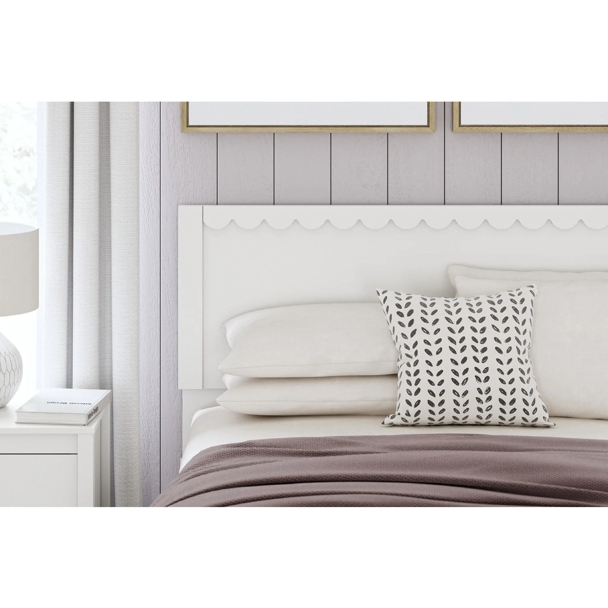 Hallityn Full Platform Bed - White - Image 6