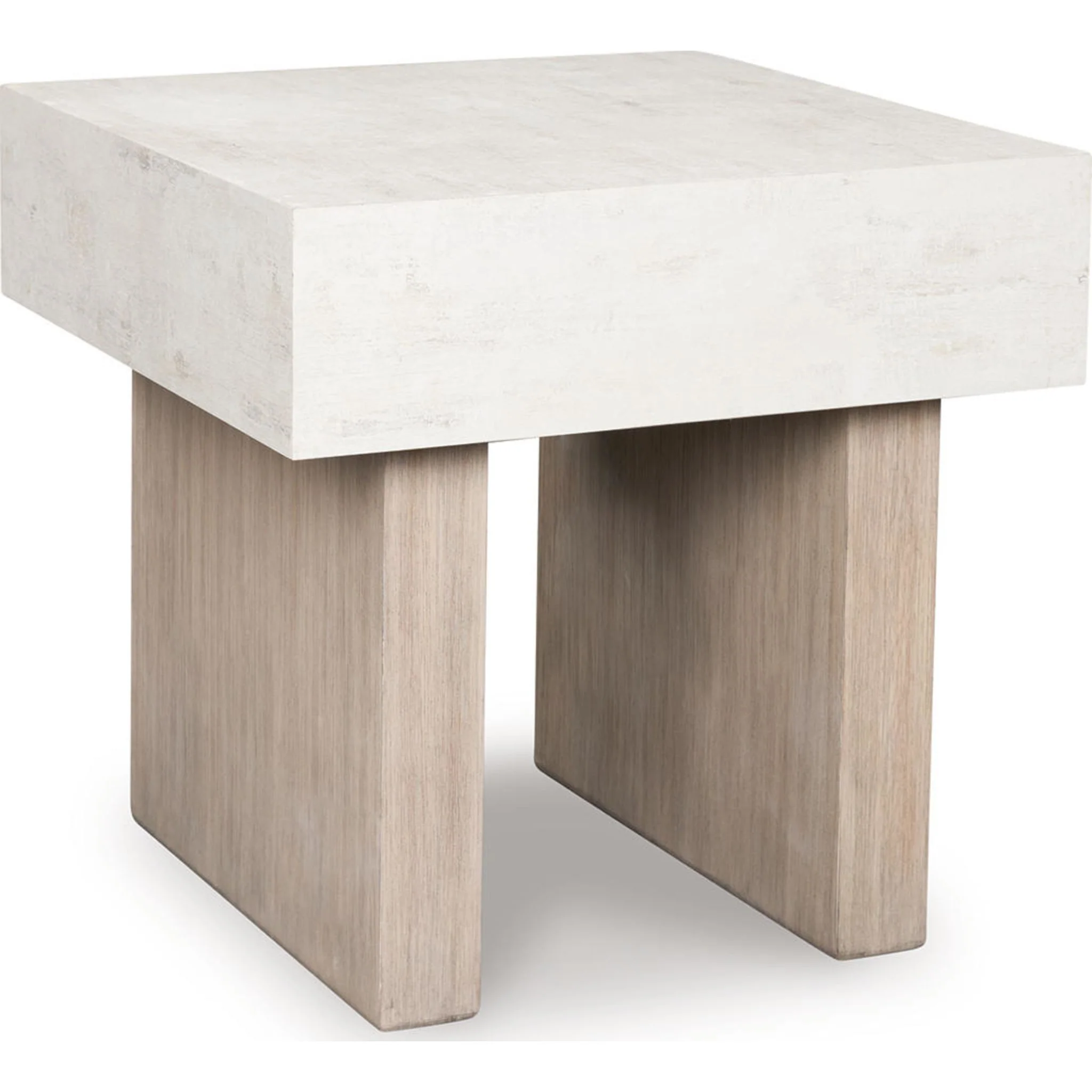 Jorlaina End Table - Light Grayish Brown