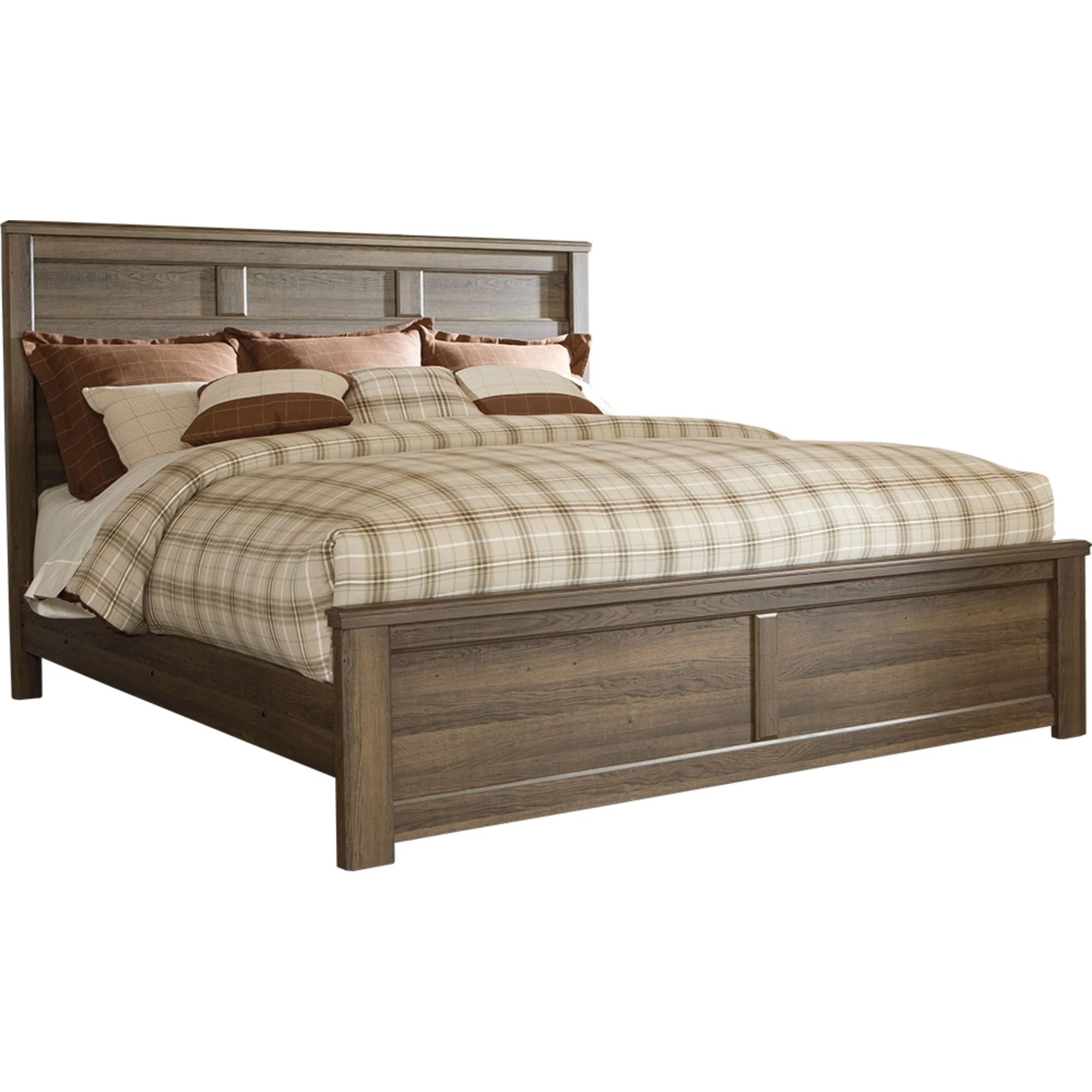 Juararo Panel Bed - Dark Brown - Image 22