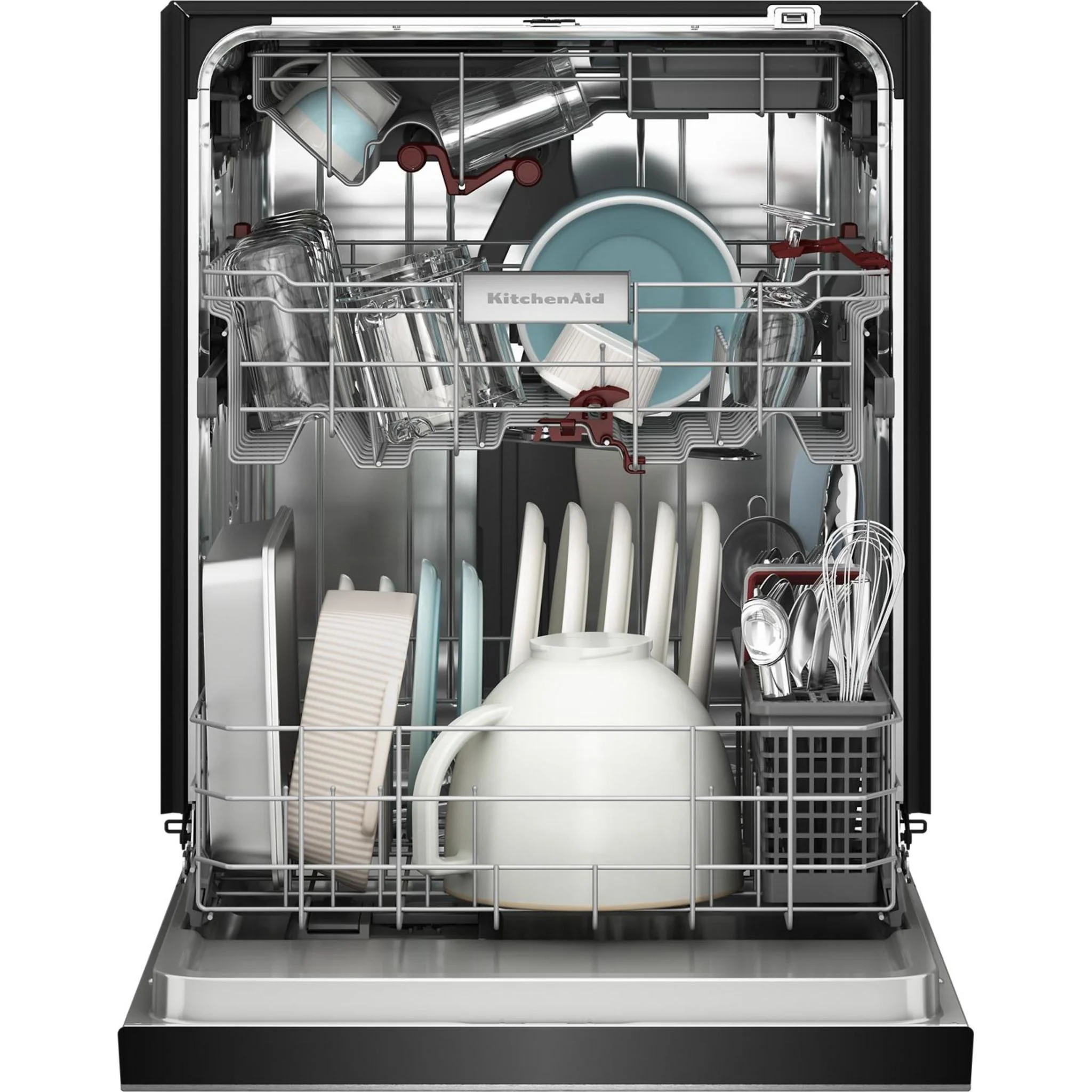 KitchenAid 360 Max JetsThird Rack Dishwasher with ProDrySystem, 44 dBA -PrintShield Stainless (KDFS424SPS) - Image 7