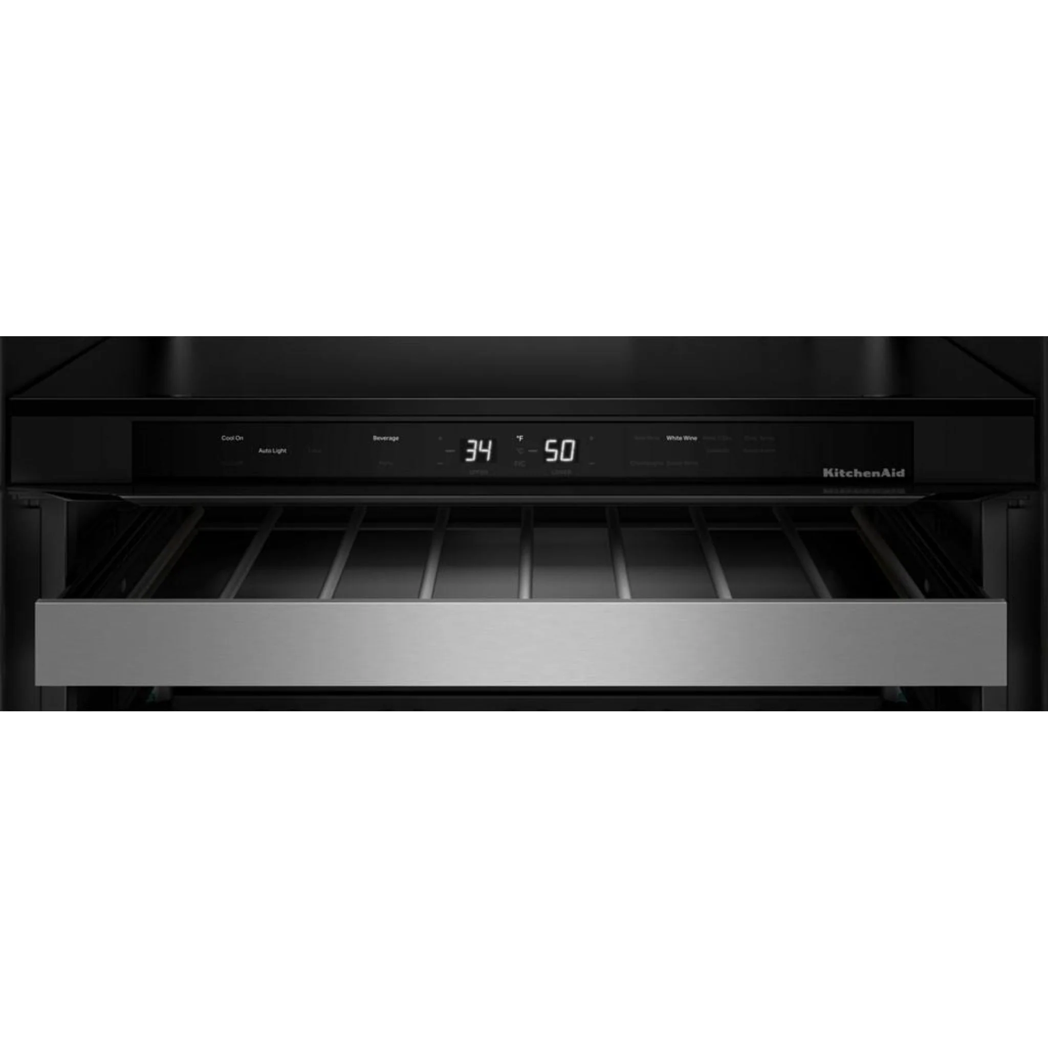 KitchenAid 24" Beverage Center with Glass Door and Wood-Front Racks - Juniper (KUBL524SJP) - Image 11