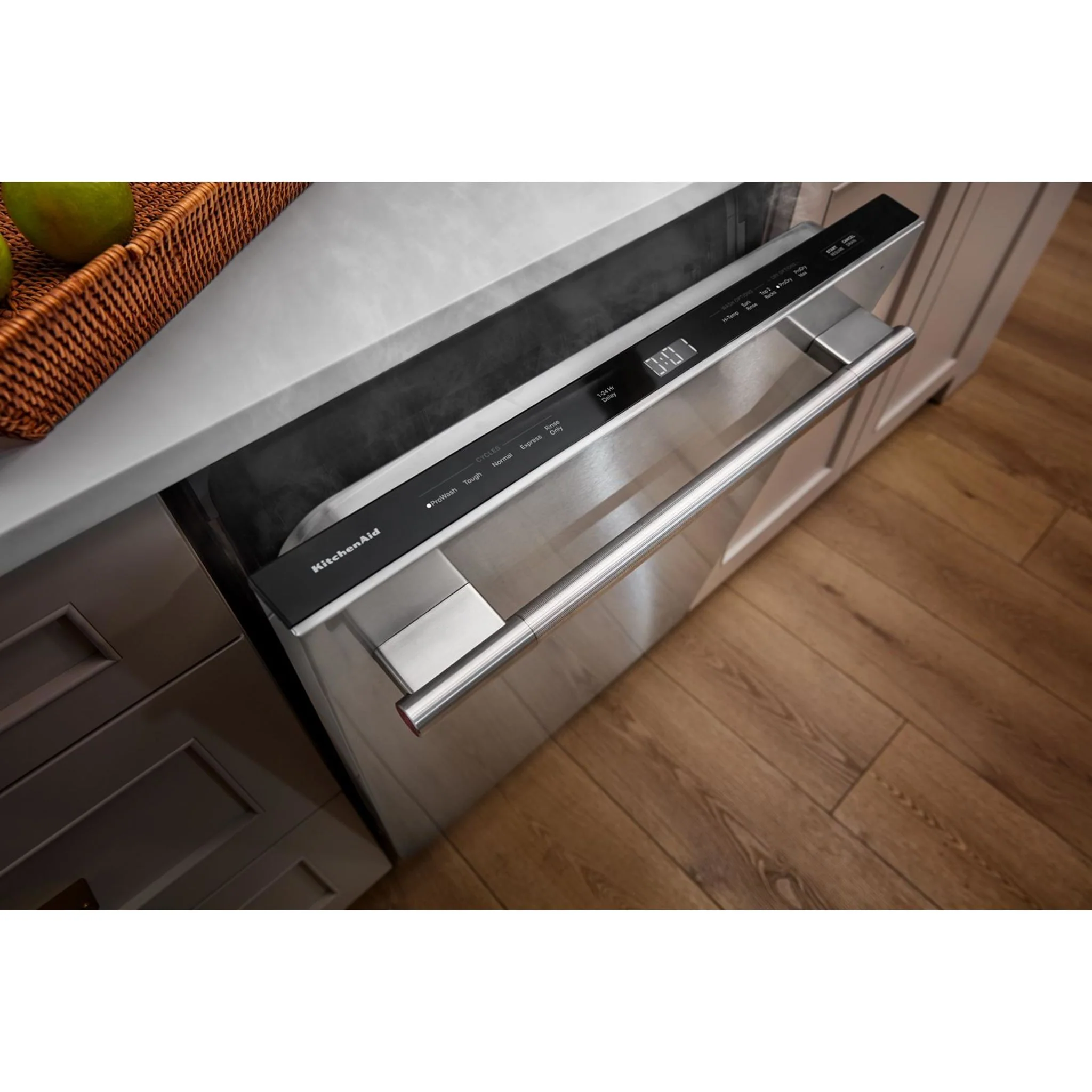 KitchenAid Third Level Utensil Rack Dishwasher with 30+ Total Wash Jets in PrintShieldFinish, 47 dBA -PrintShield Stainless (KDFS224SPS) - Image 19