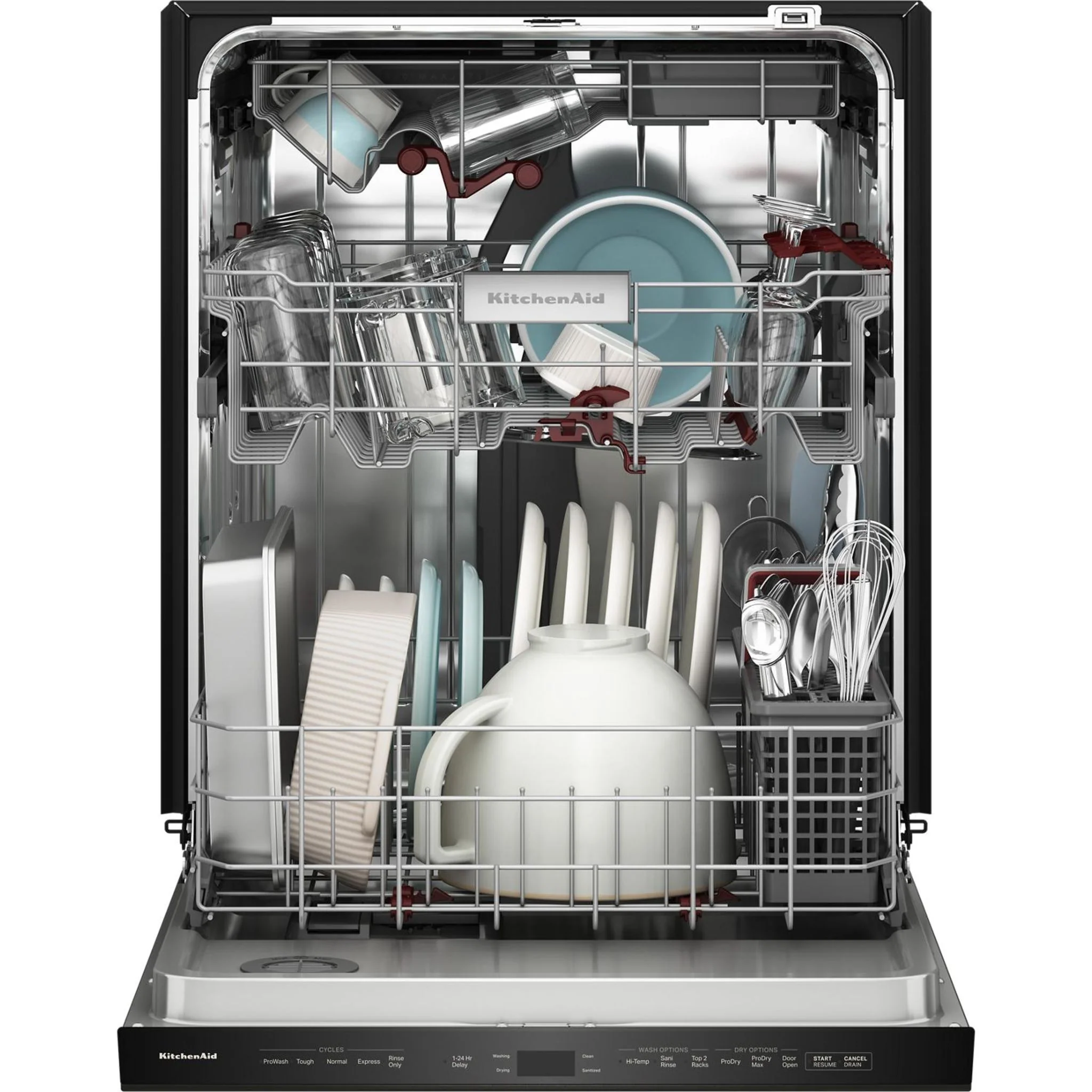 KitchenAid 360 Max JetsThird Rack Dishwasher with Advanced ProDrySystem, 44 dBA -PrintShield Stainless (KDPS624SPS) - Image 18