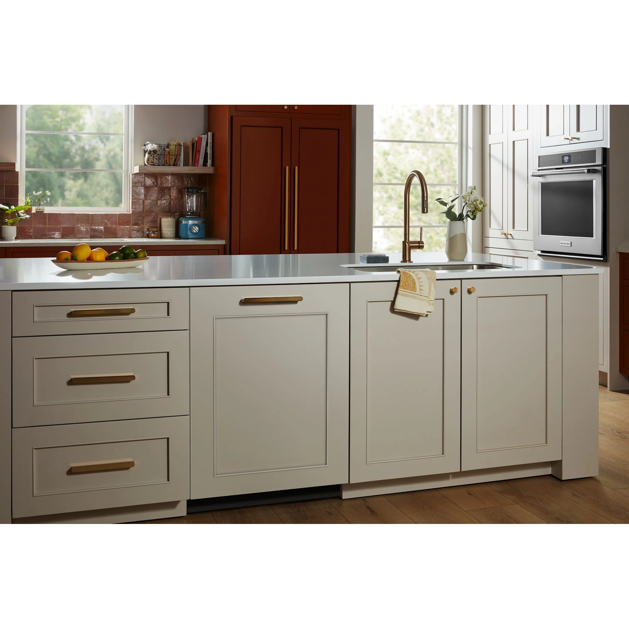 KitchenAid 39 dBA PrintShieldFinish Flush-to-Cabinet Dishwasher with FreeFlexFit Third Level Rack -Panel Ready (KDTF924PPA) - Image 10