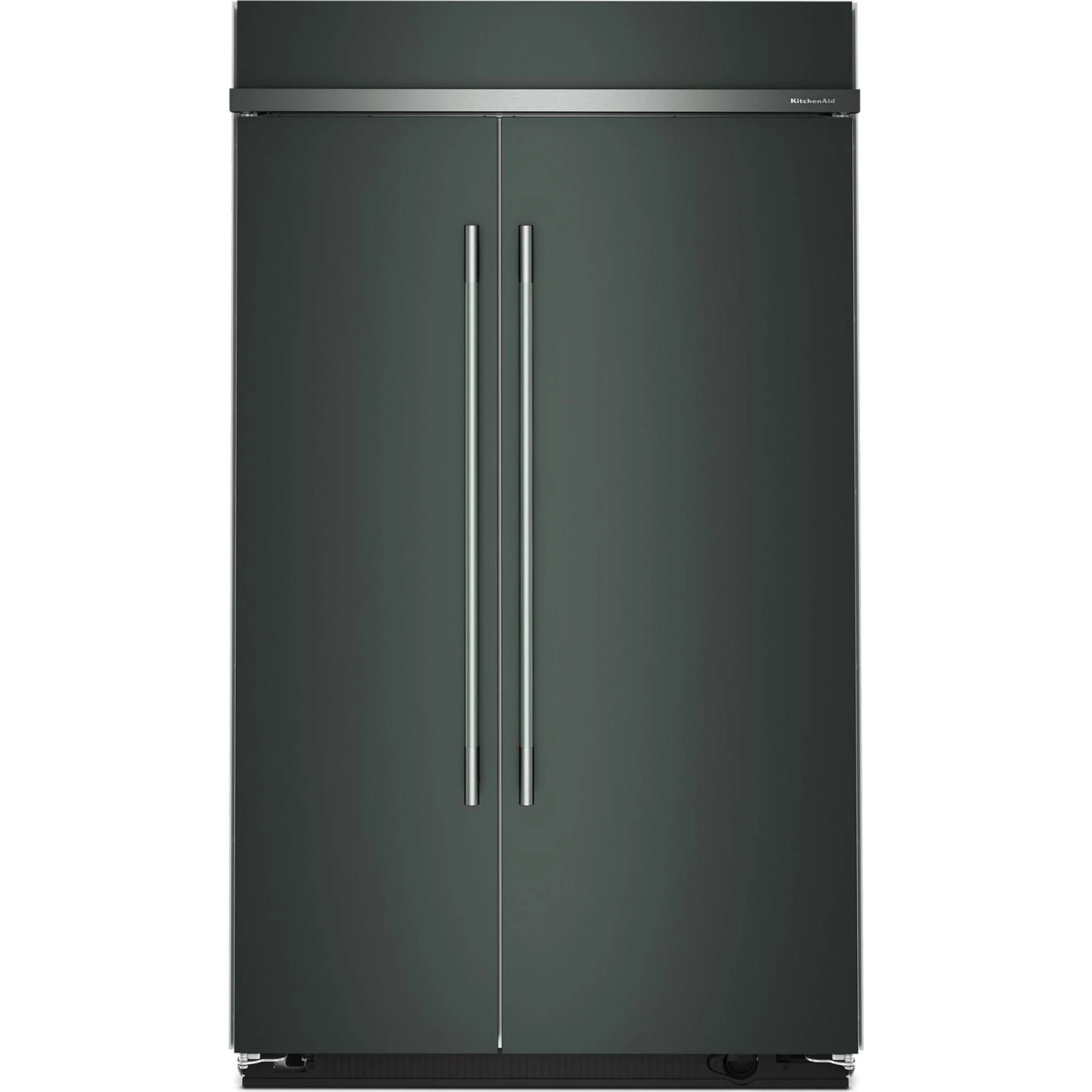 KitchenAid 30 Cu. Ft. 48" Built-In Side-by-Side Refrigerator with Platinum Interior - Juniper (KBSN748SJP)