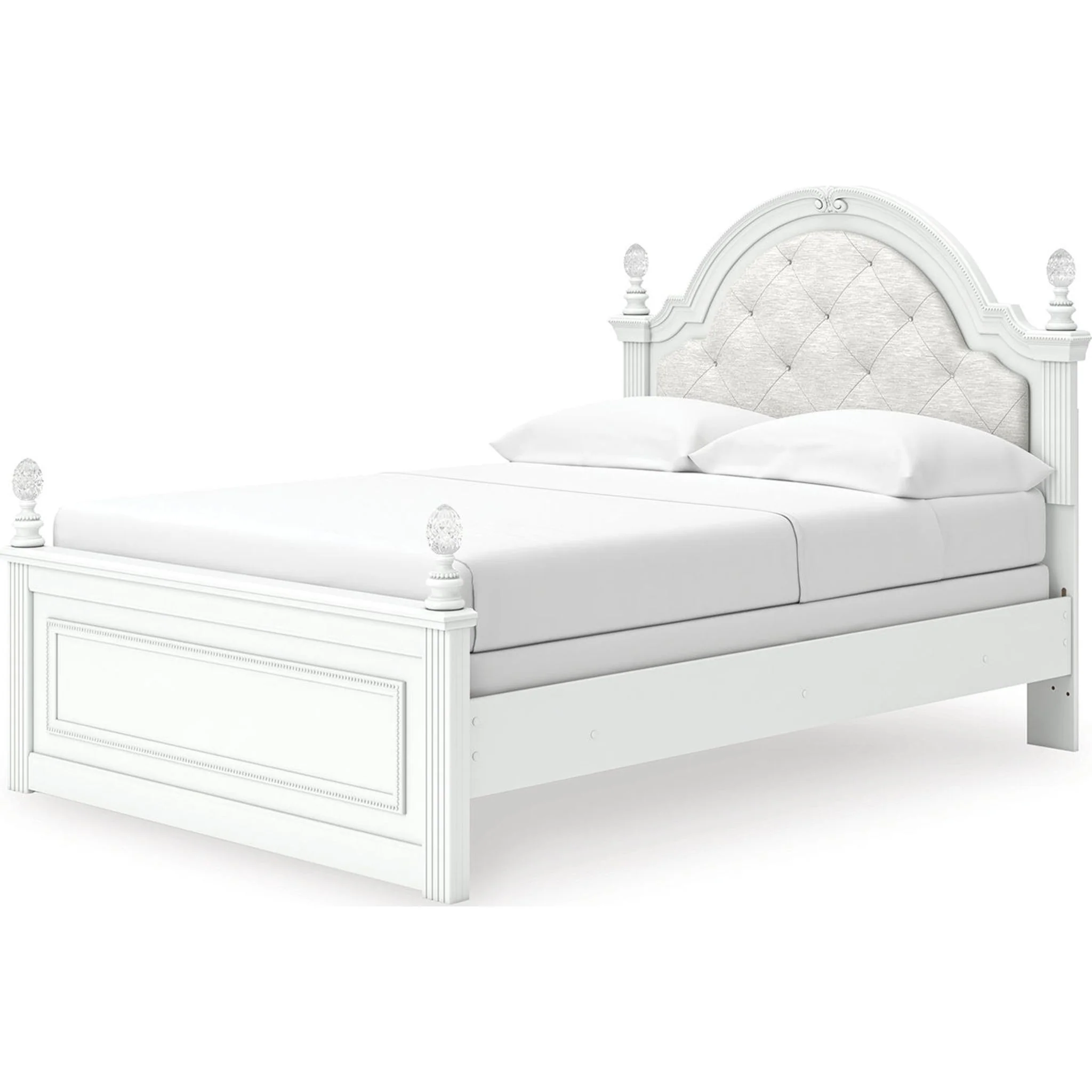 Kozlani Full Panel Bed - White - Image 3