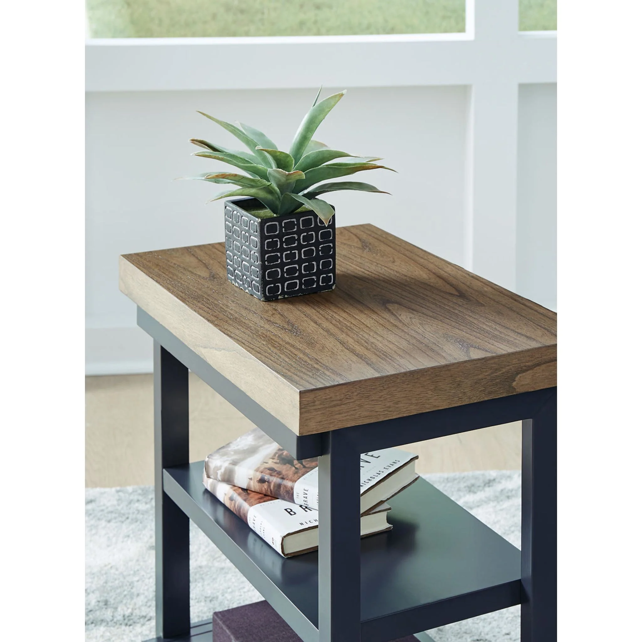 Landocken 3 Pack Tables - Brown/Blue - Image 27