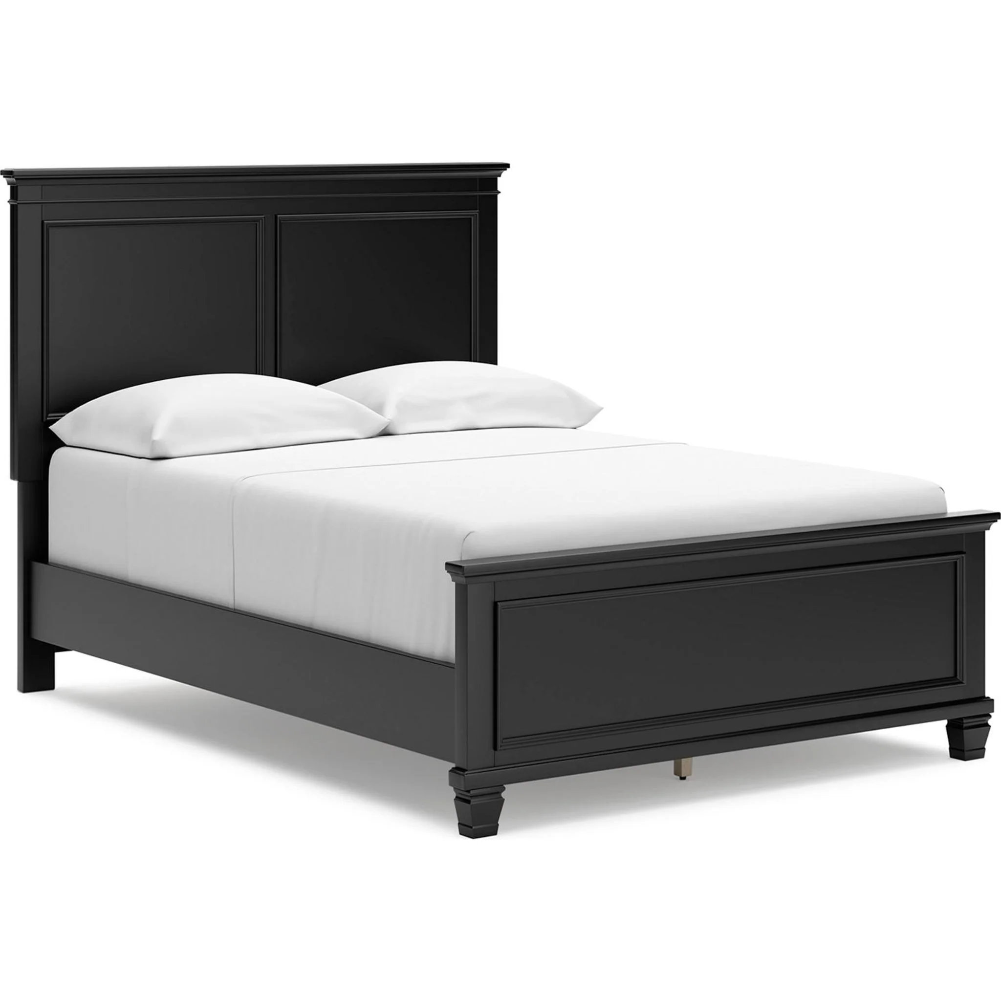 Lanolee 6 Piece Panel Bedroom - Black - Image 60