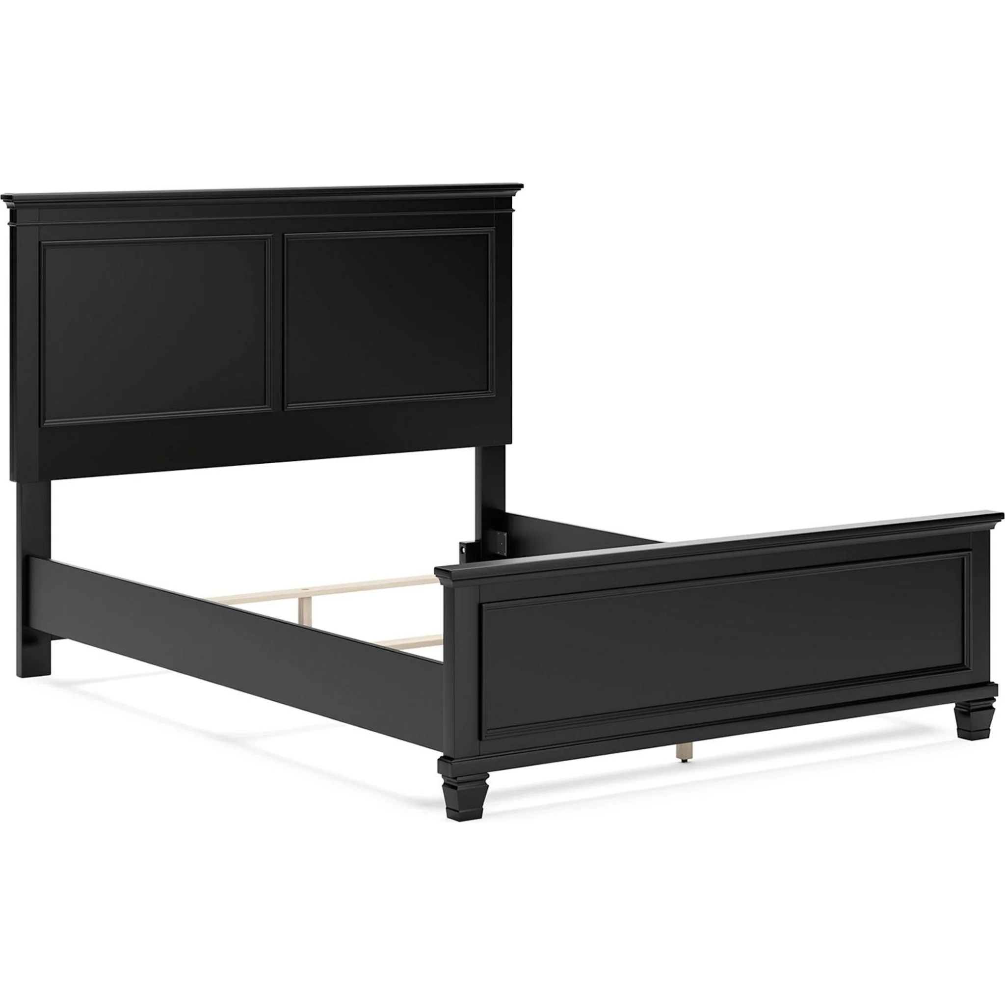 Lanolee Panel Bed - Black - Image 7