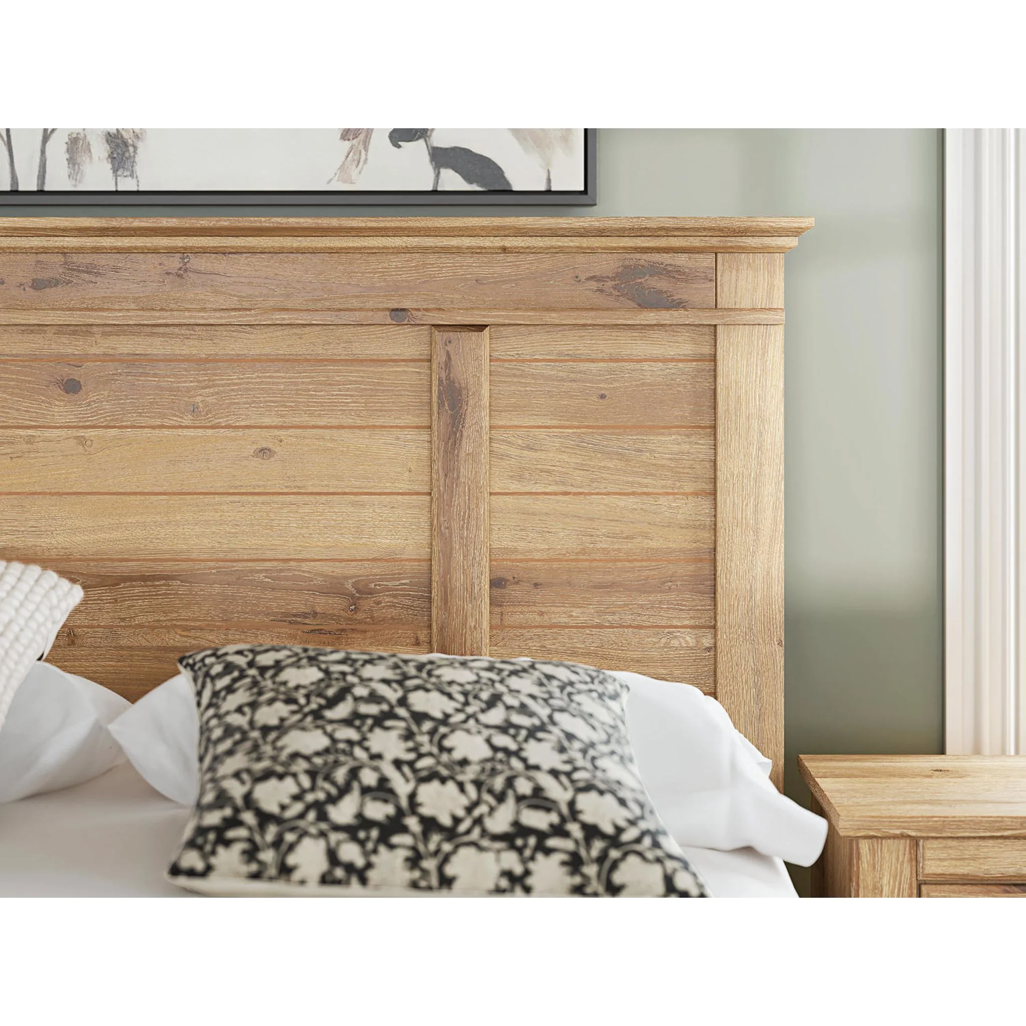 Makidern Full Panel Bed - Tan - Image 6