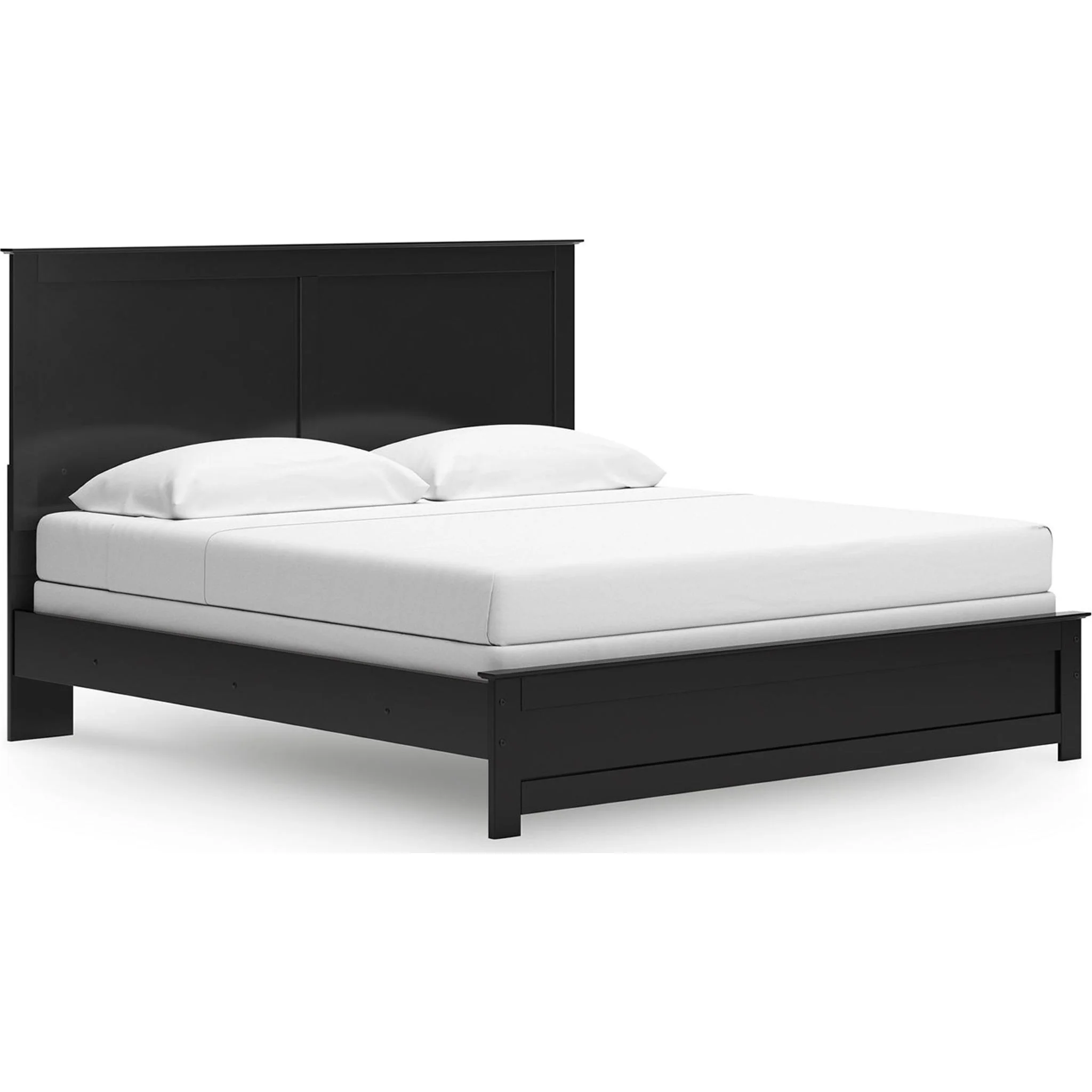 Maribel Panel Bed - Black - Image 12