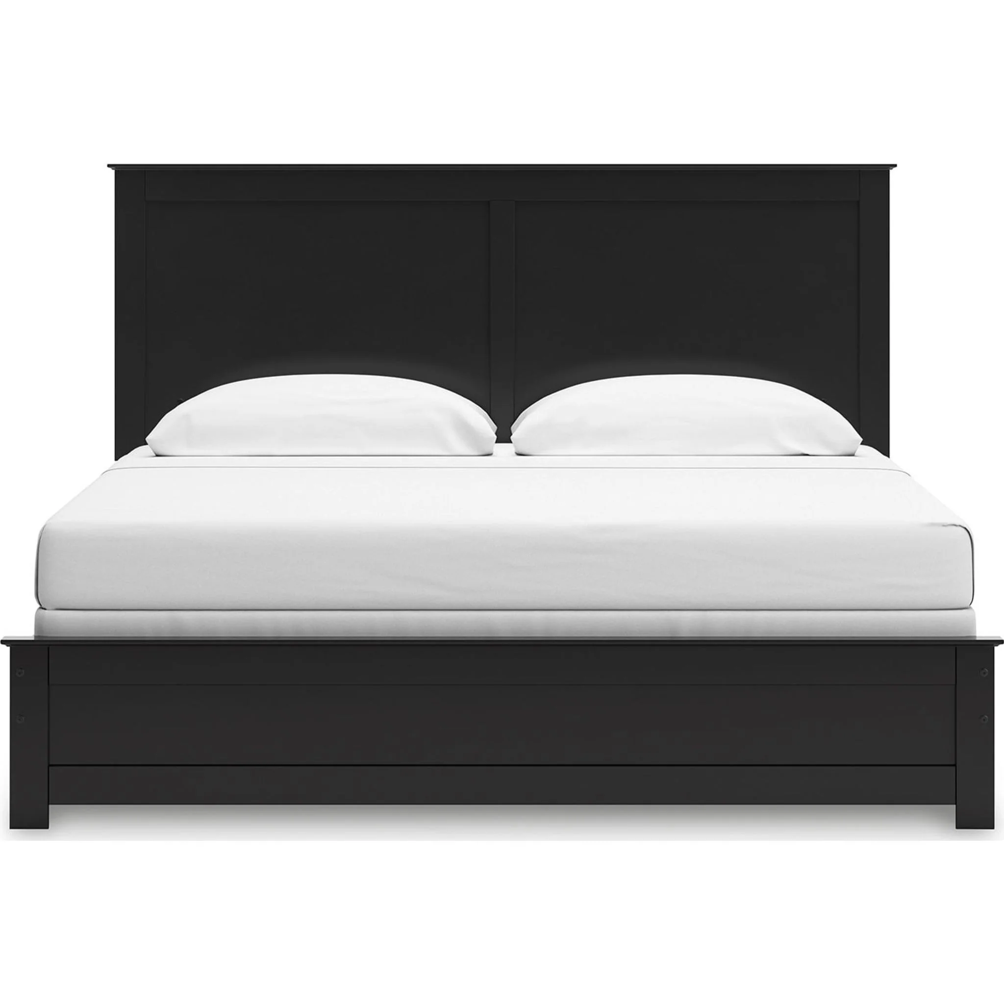 Maribel Panel Bed - Black - Image 18
