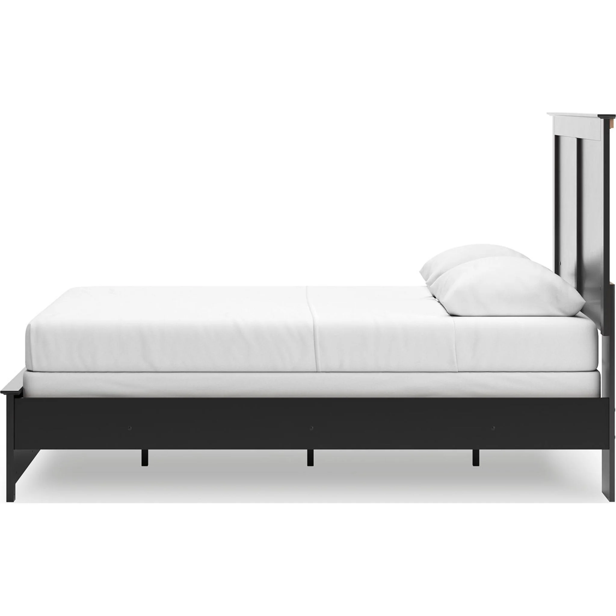 Maribel Panel Bed - Black - Image 8