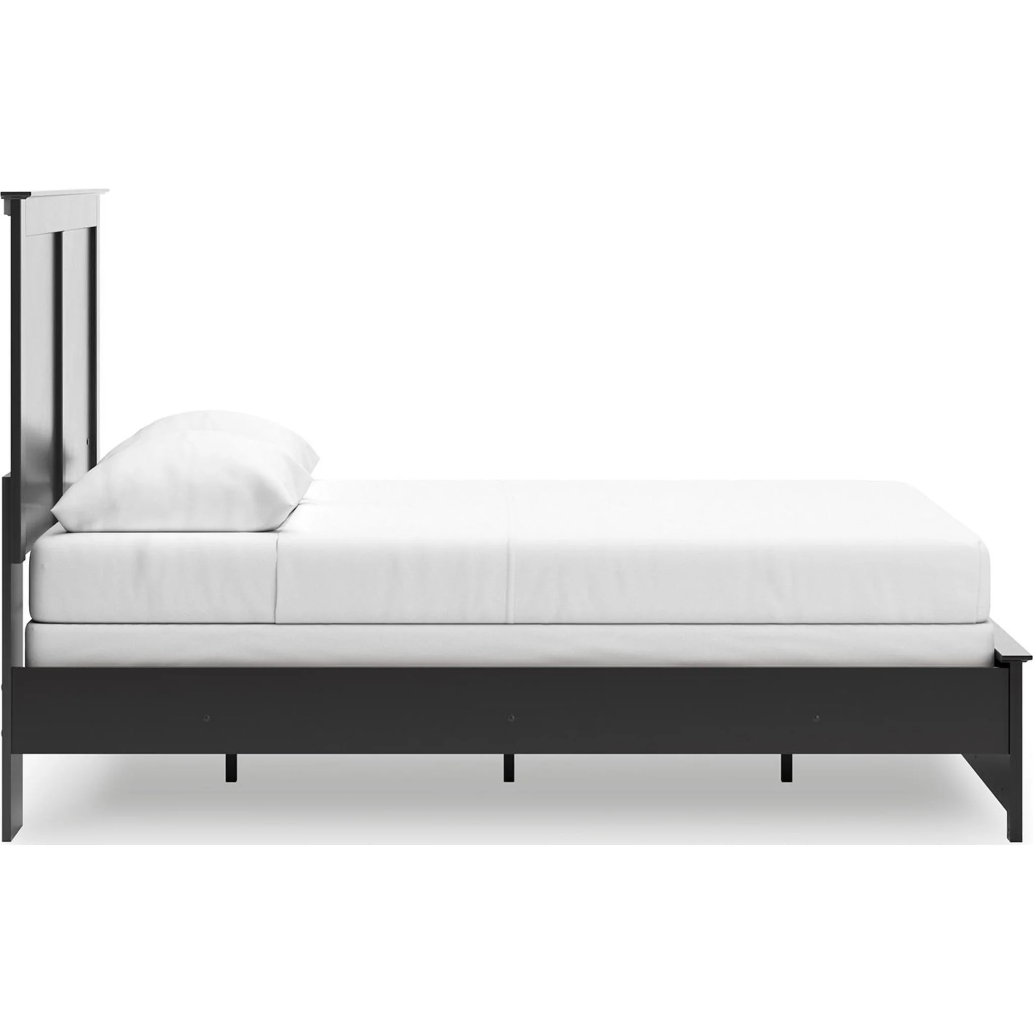 Maribel Panel Bed - Black - Image 9