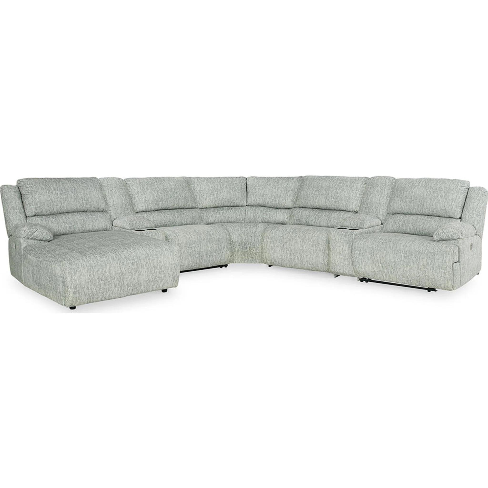 McClelland 7 Piece Reclining Sectional - Image 7