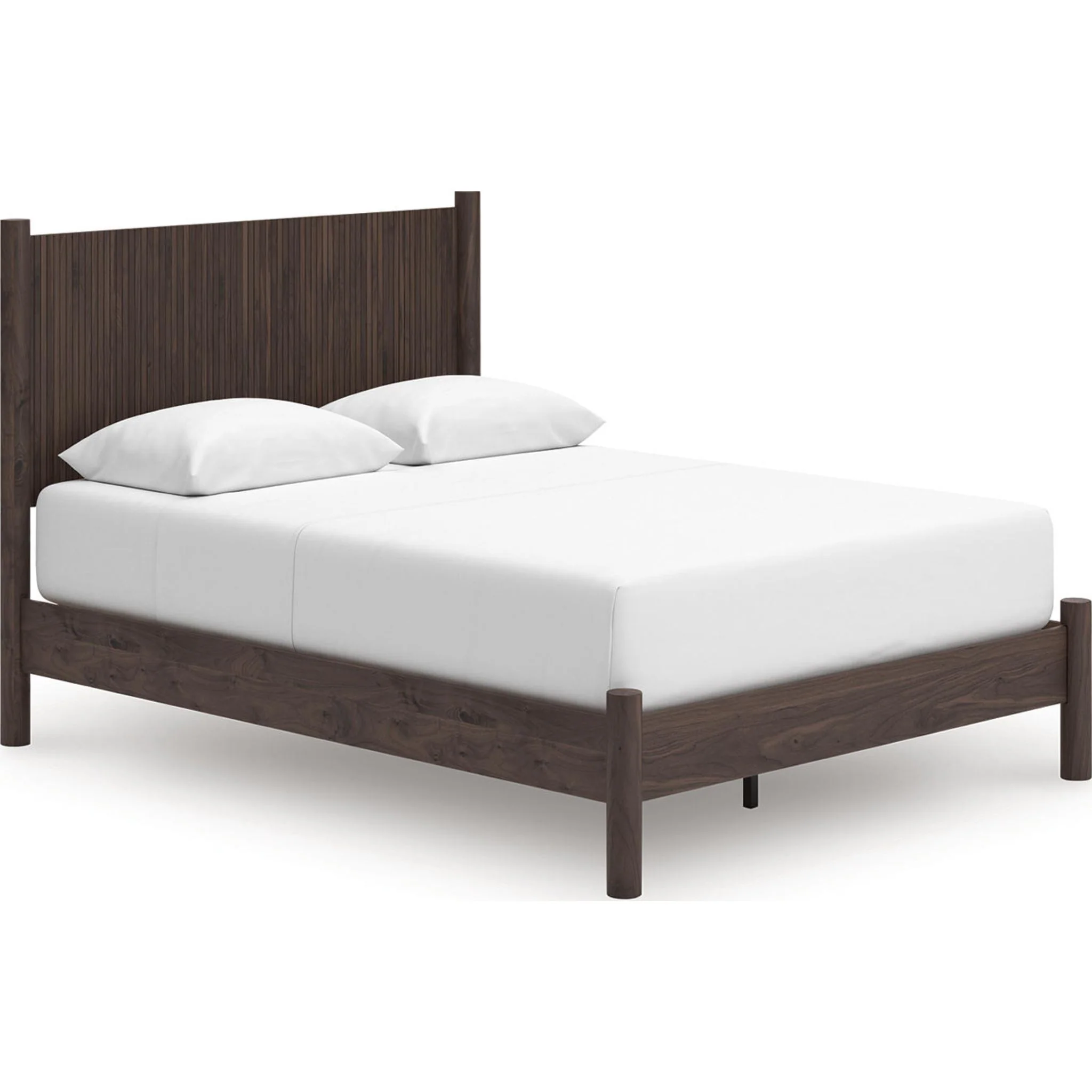 Pamytta Queen Platform Bed - Brown