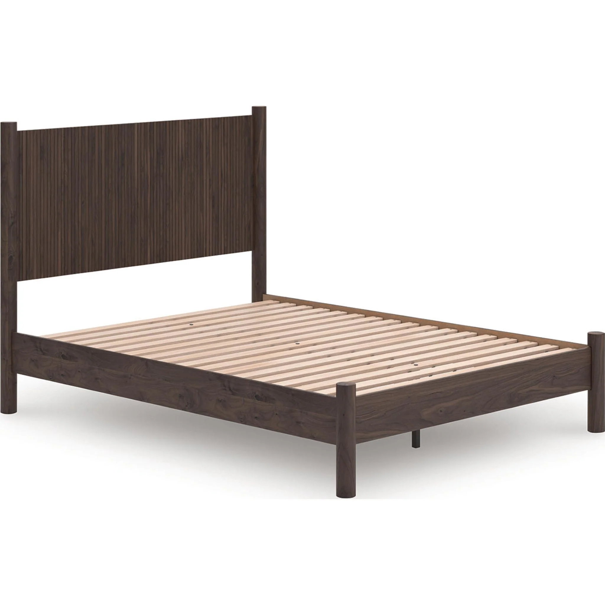 Pamytta Queen Platform Bed - Brown - Image 9
