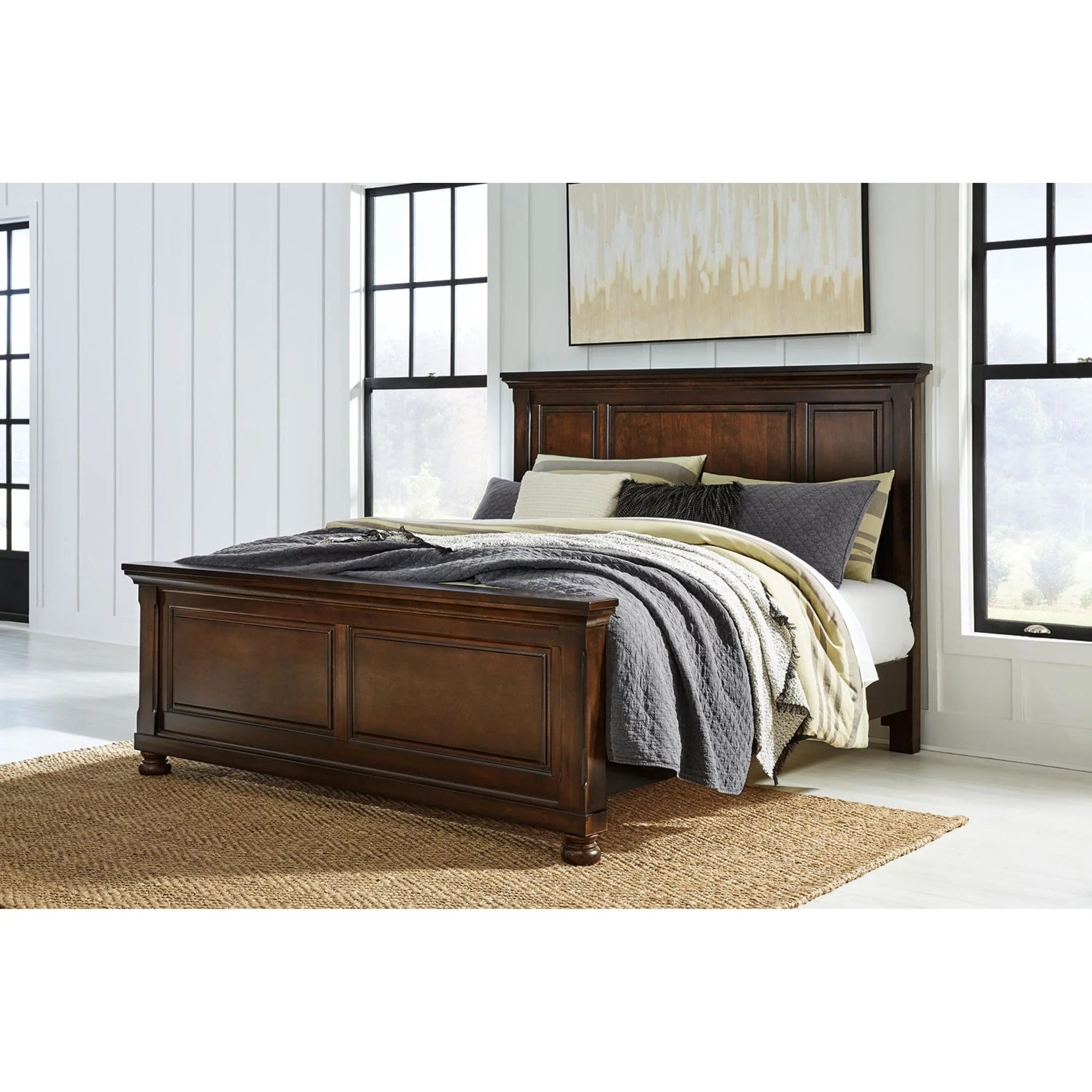 Porter Queen Panel Bed - Rustic Brown - Image 32