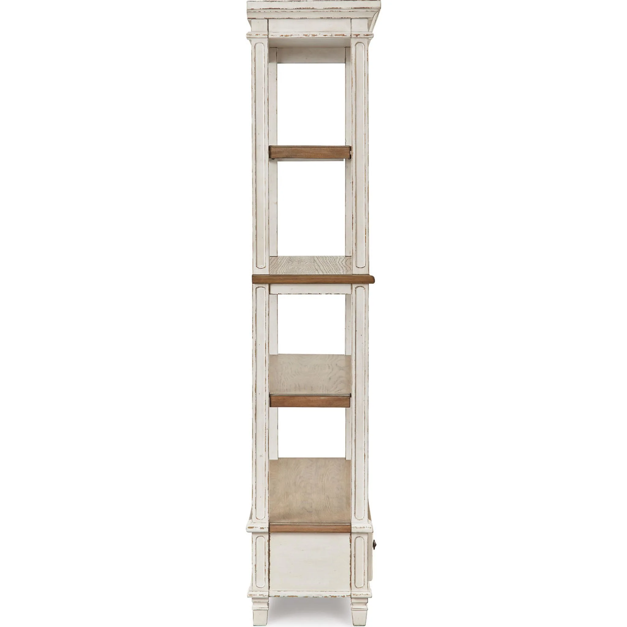 Realyn Bookcase - Brown/White - Image 12