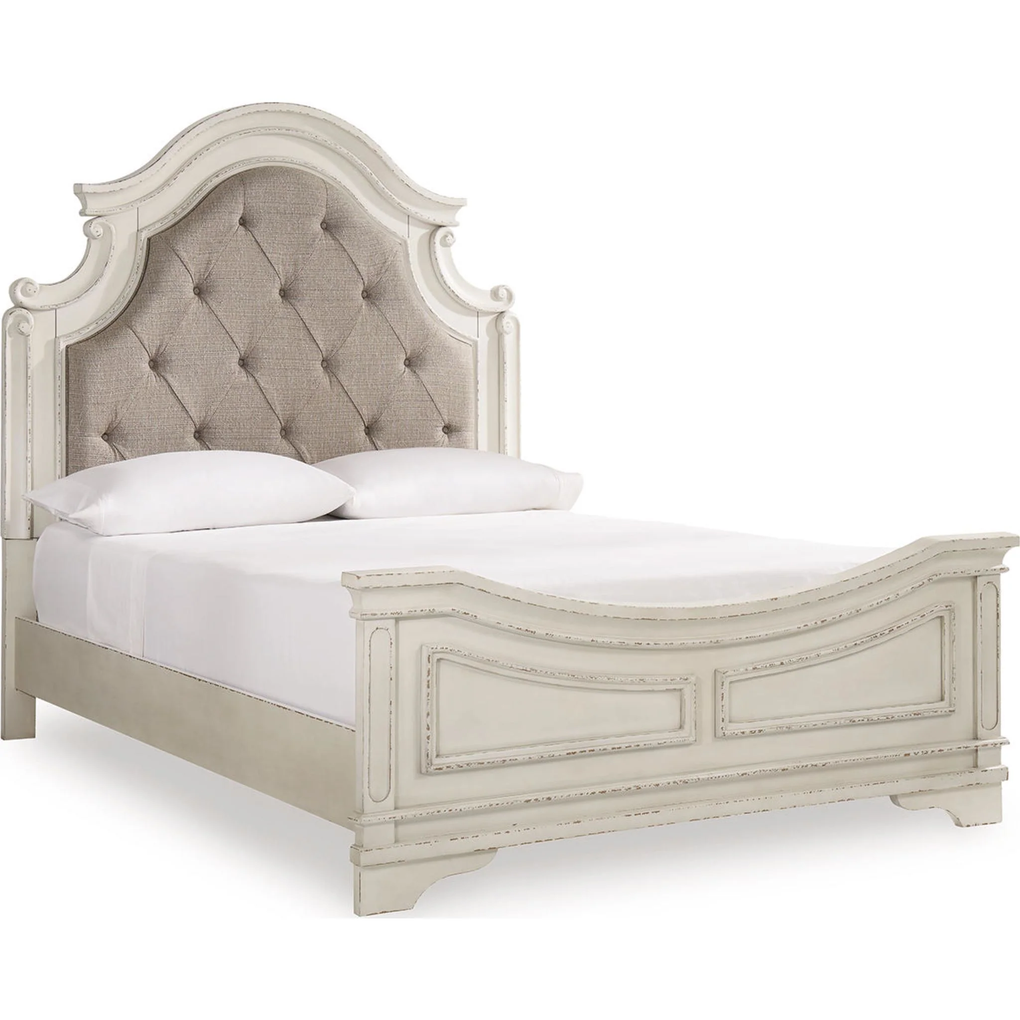Realyn Panel Bed - White - Image 16