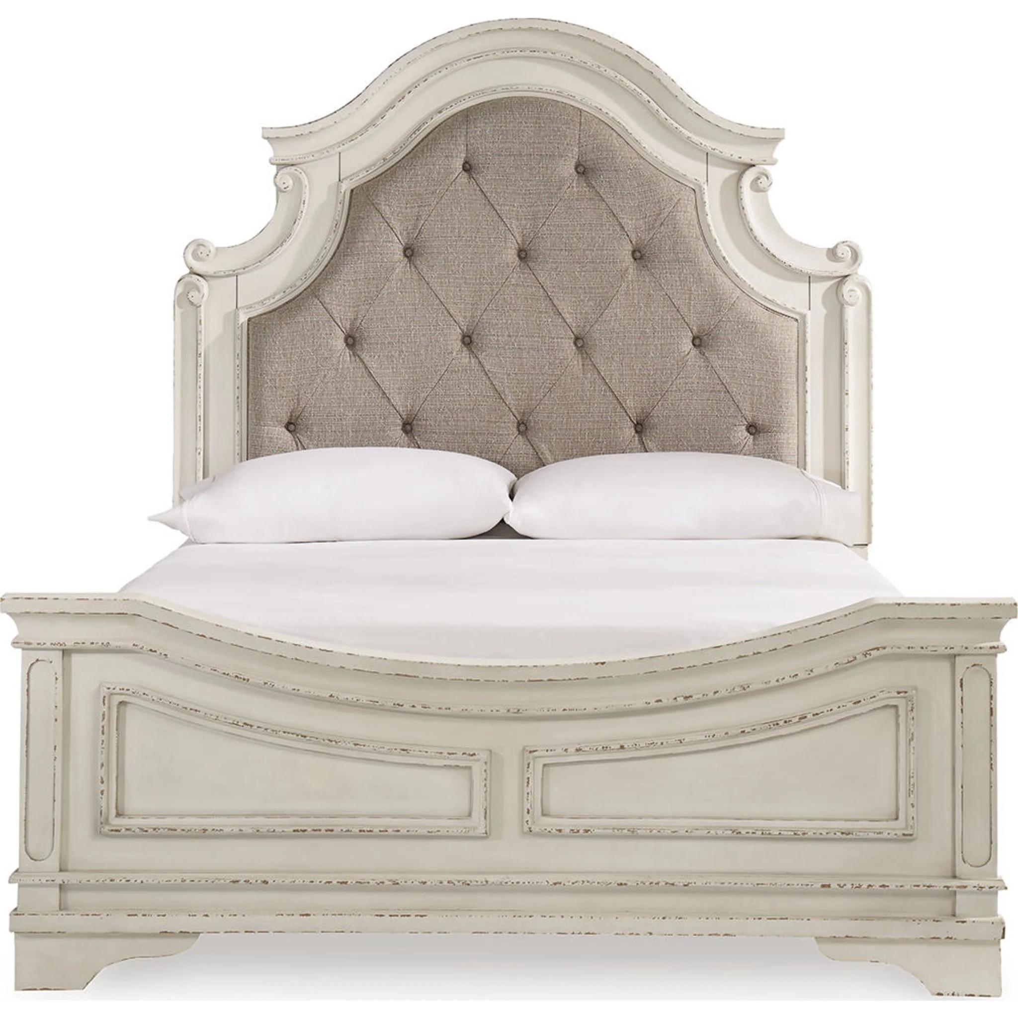 Realyn Panel Bed - White - Image 17