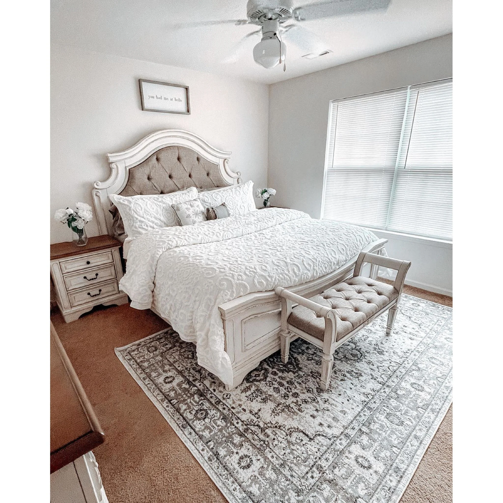 Realyn Panel Bed - White - Image 48