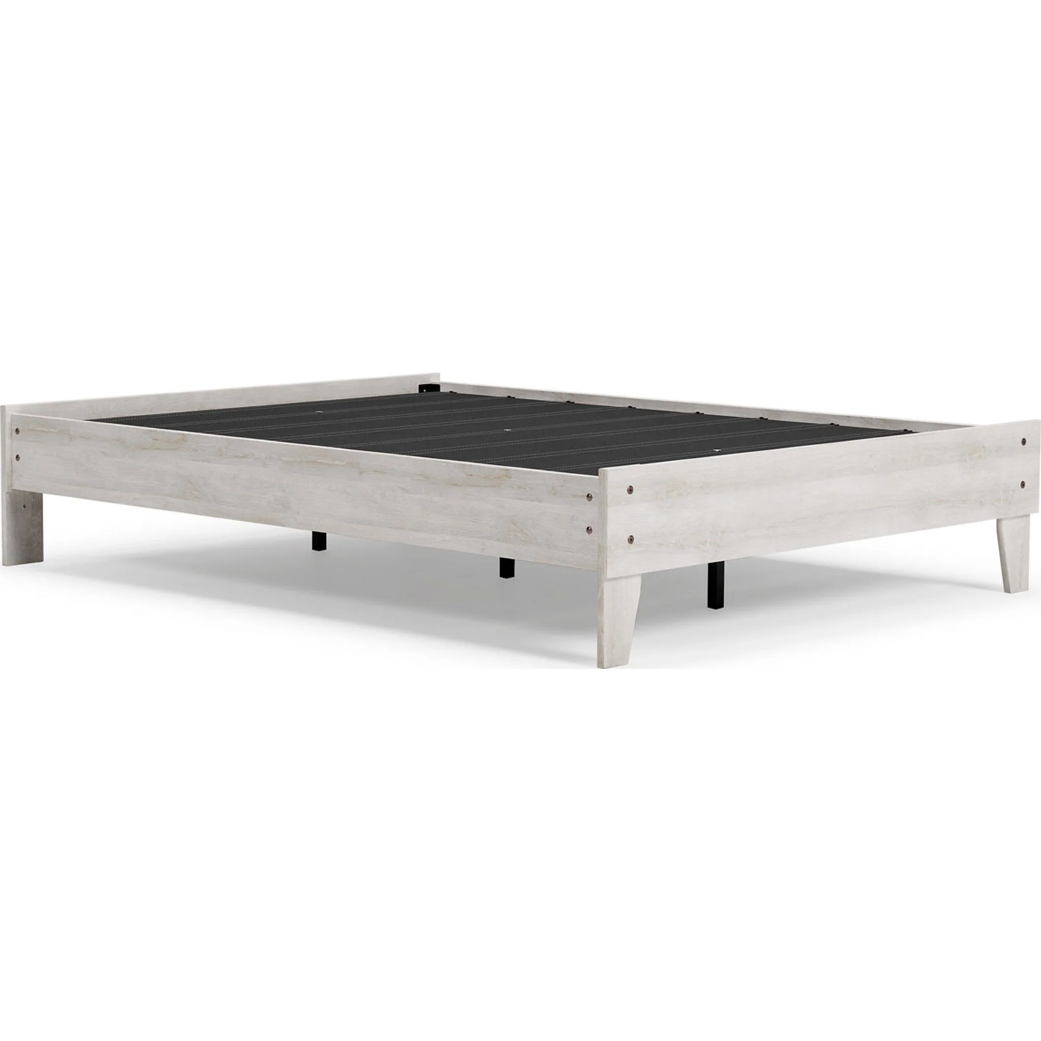 Shawburn Full Platform Bed - Whitewash