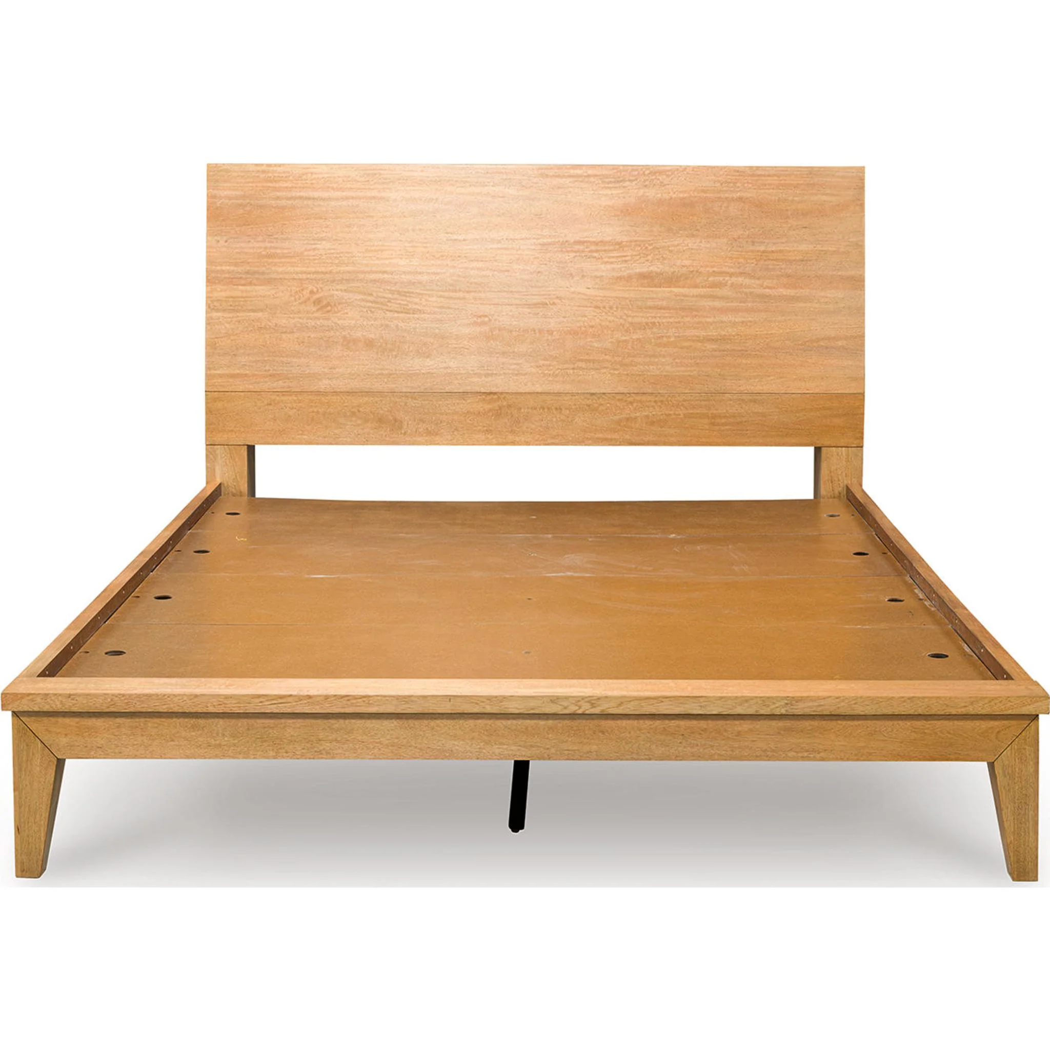 Sherbana Queen Panel Bed - Light Brown - Image 3