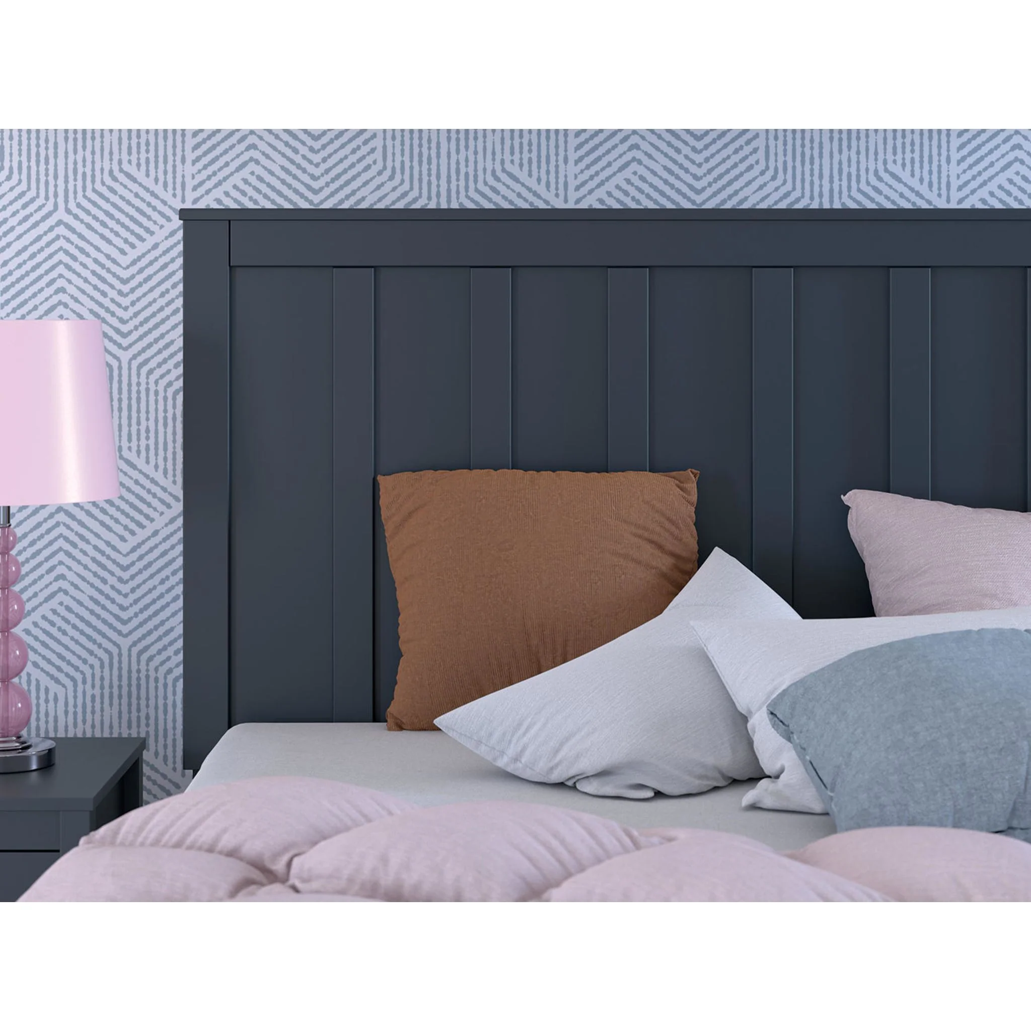 Simmenfort Platform Bed - Navy Blue - Image 21