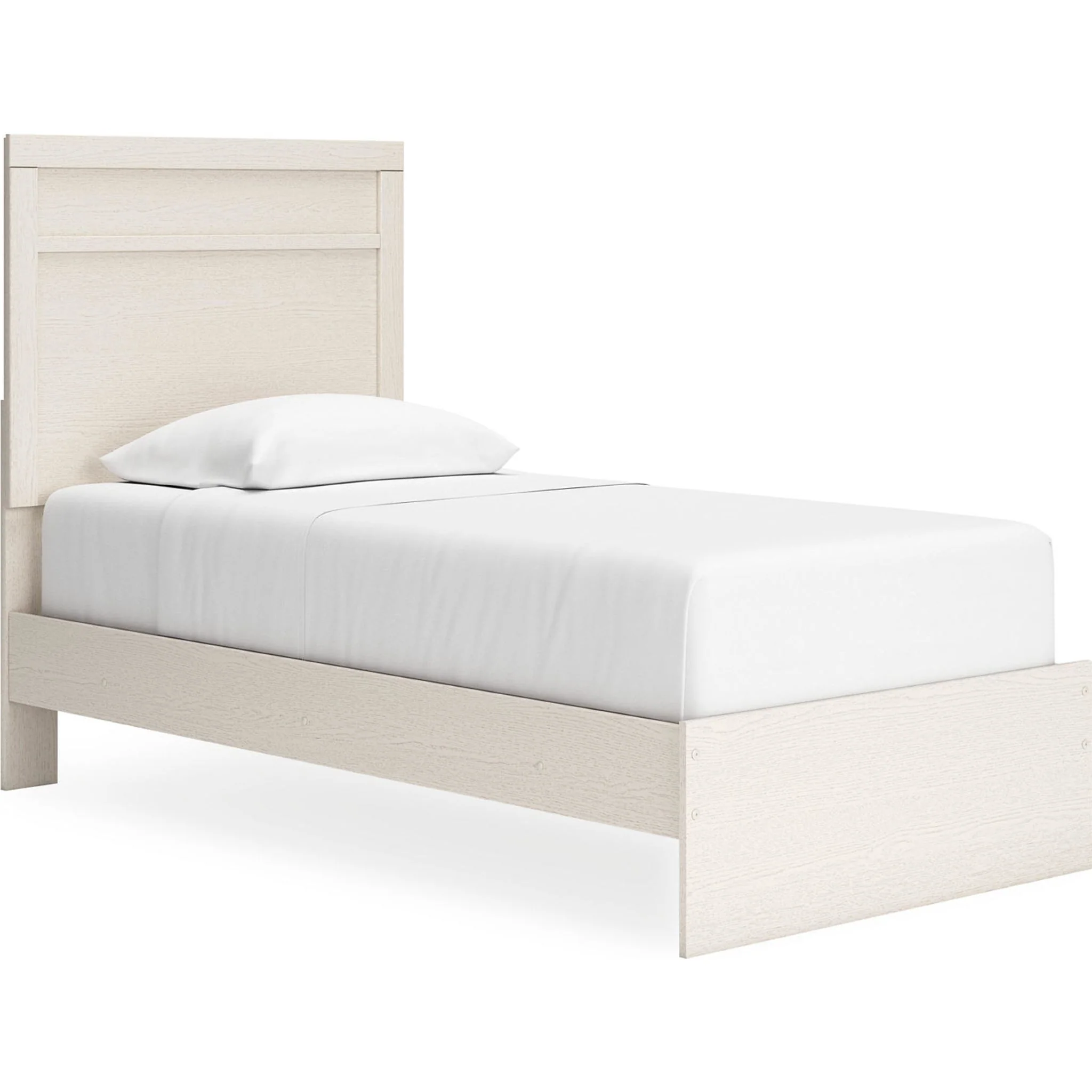 Stelsie Panel Bed - White