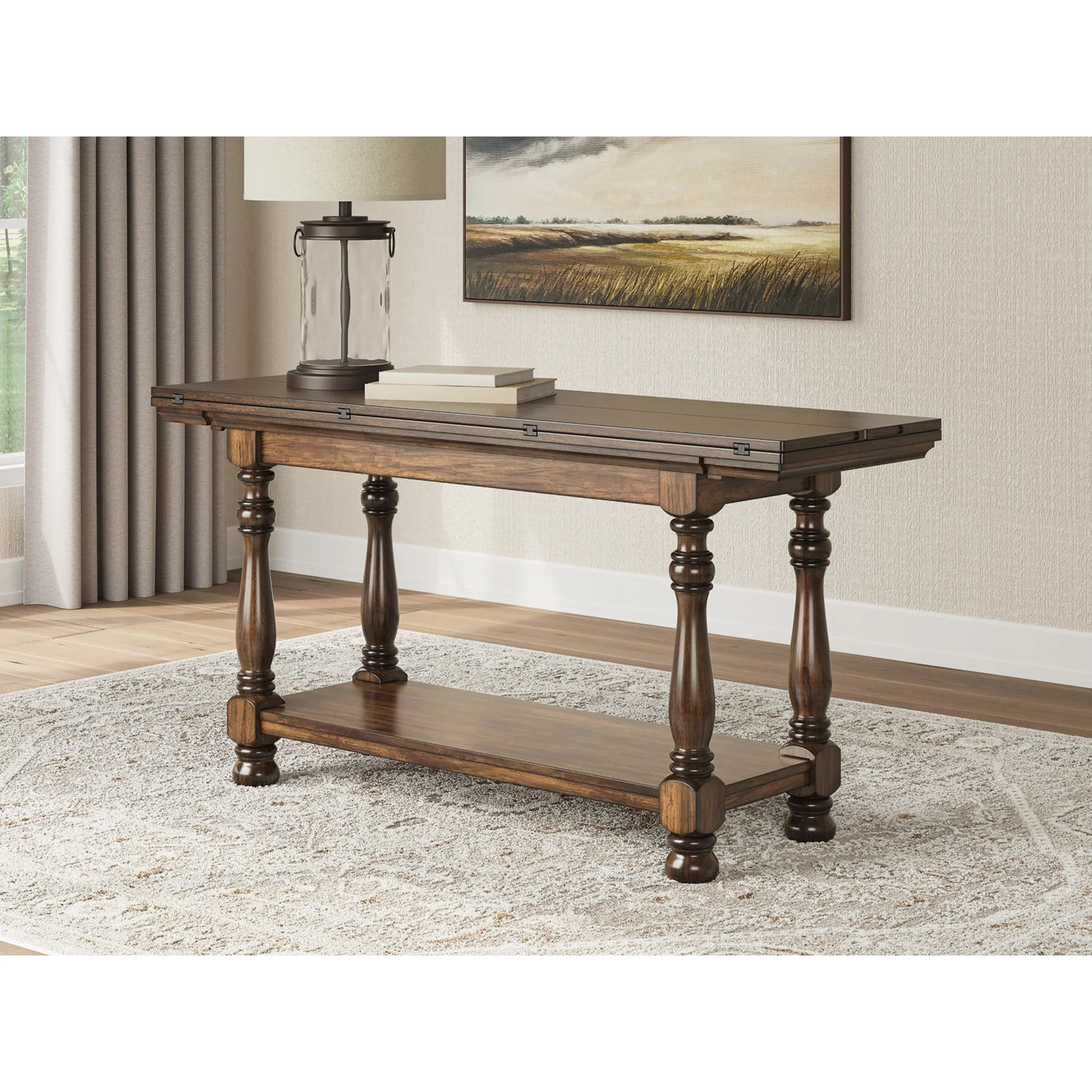 Sturlayne Sofa Table - Brown - Image 14